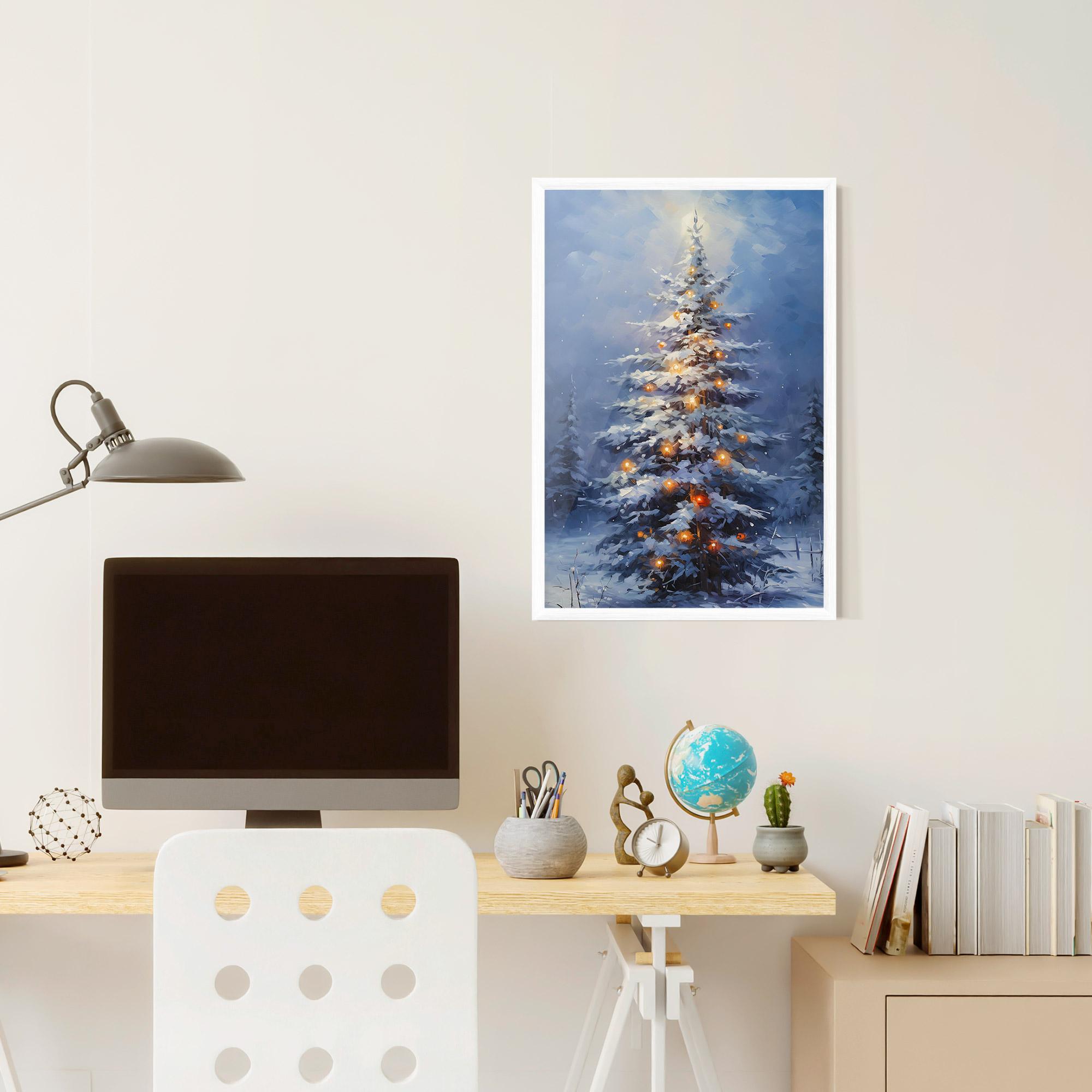 Poster Înrămat Tall Slender Tree mockup 6