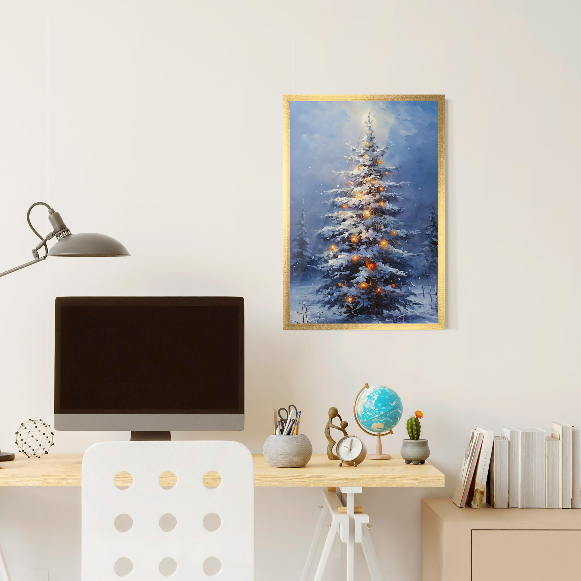 Poster Înrămat Tall Slender Tree mockup 6