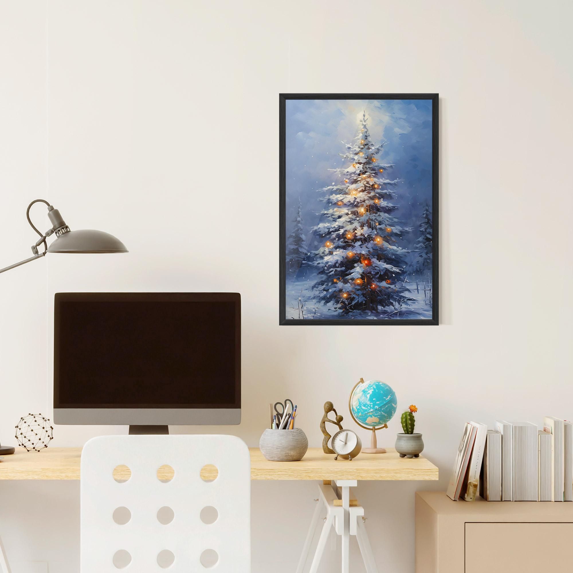 Poster Înrămat Tall Slender Tree mockup 6