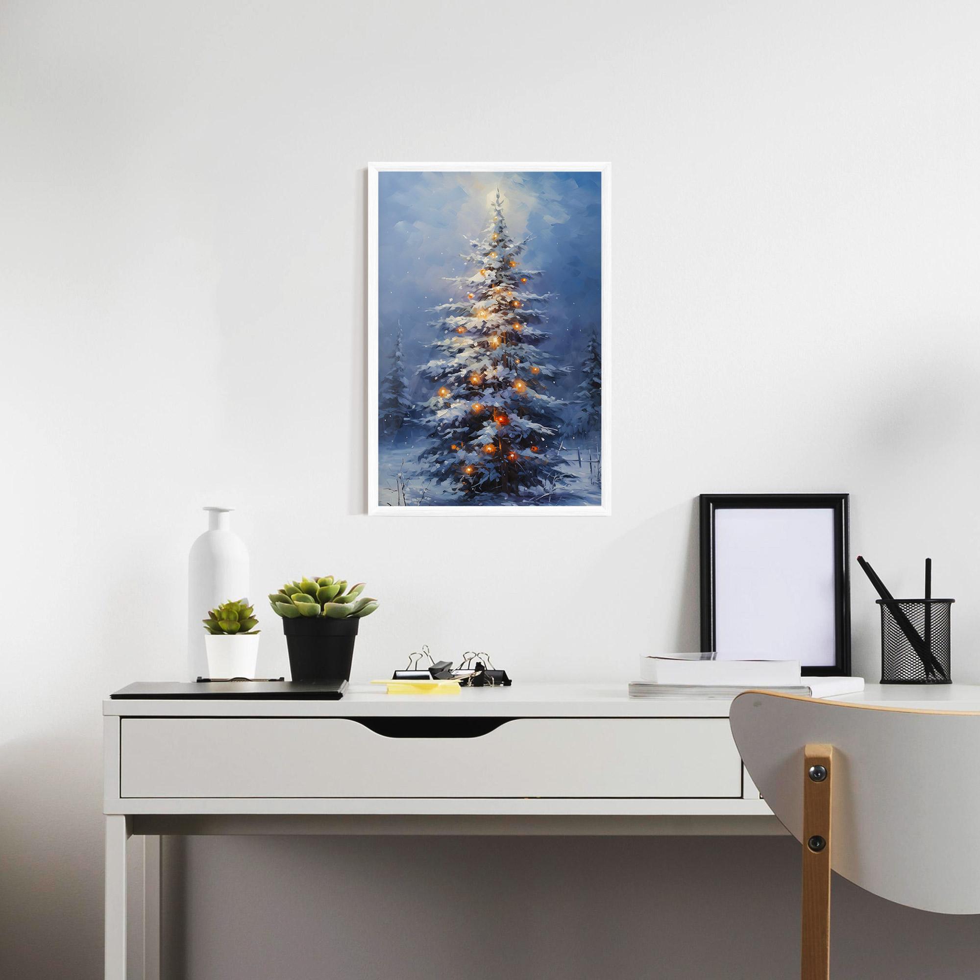 Poster Înrămat Tall Slender Tree mockup 7
