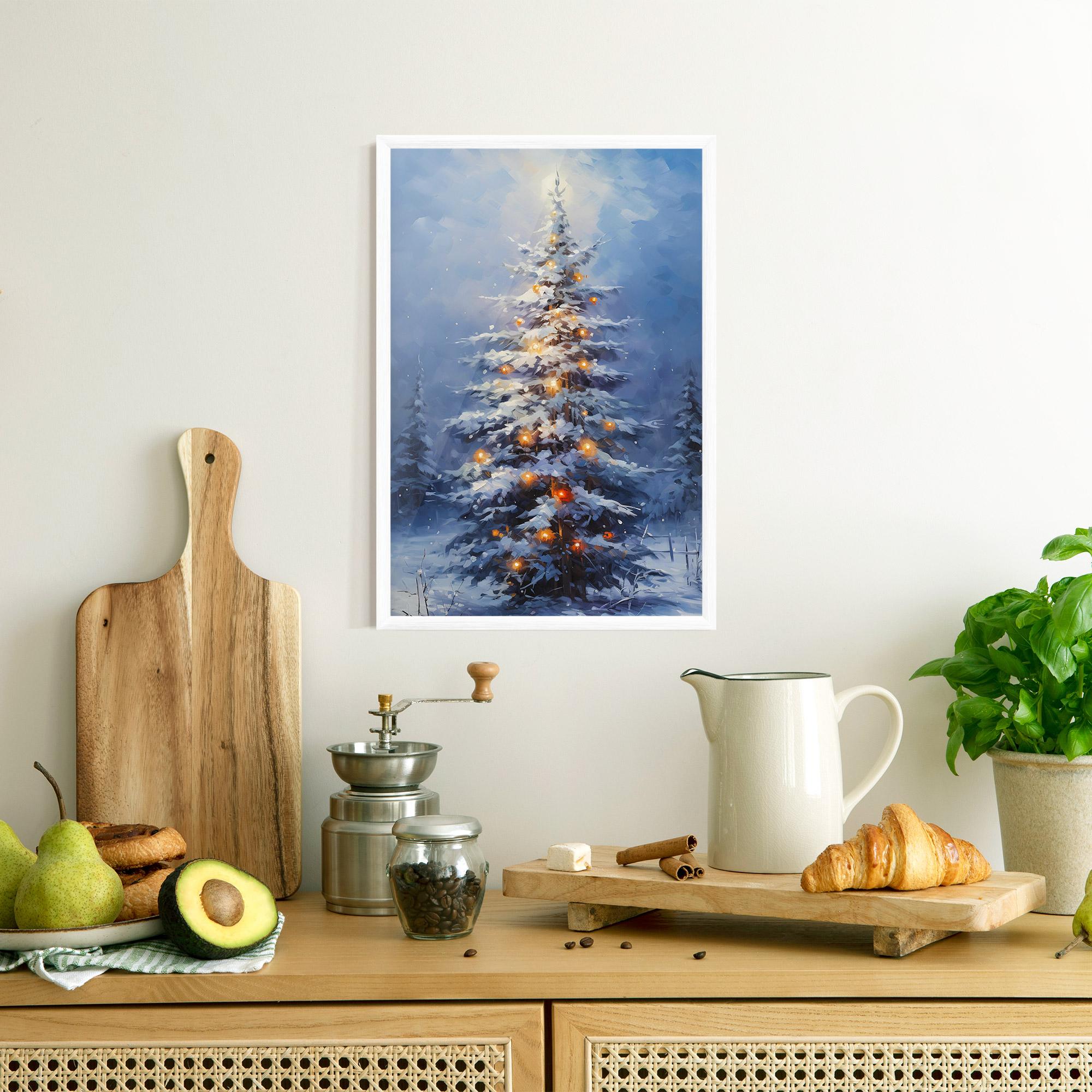 Poster Înrămat Tall Slender Tree mockup 8