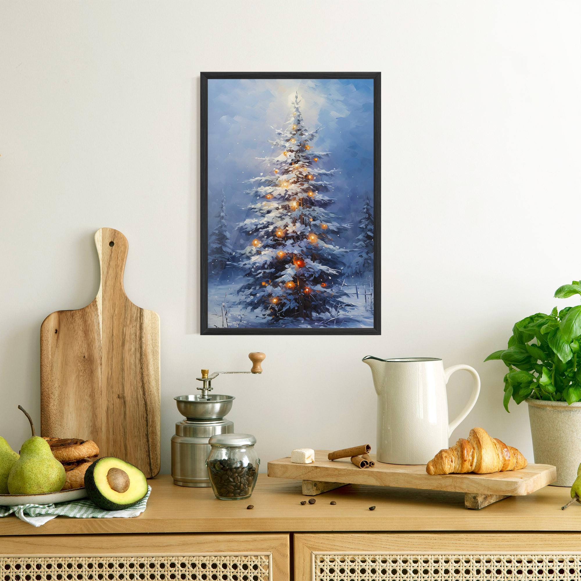 Poster Înrămat Tall Slender Tree mockup 8