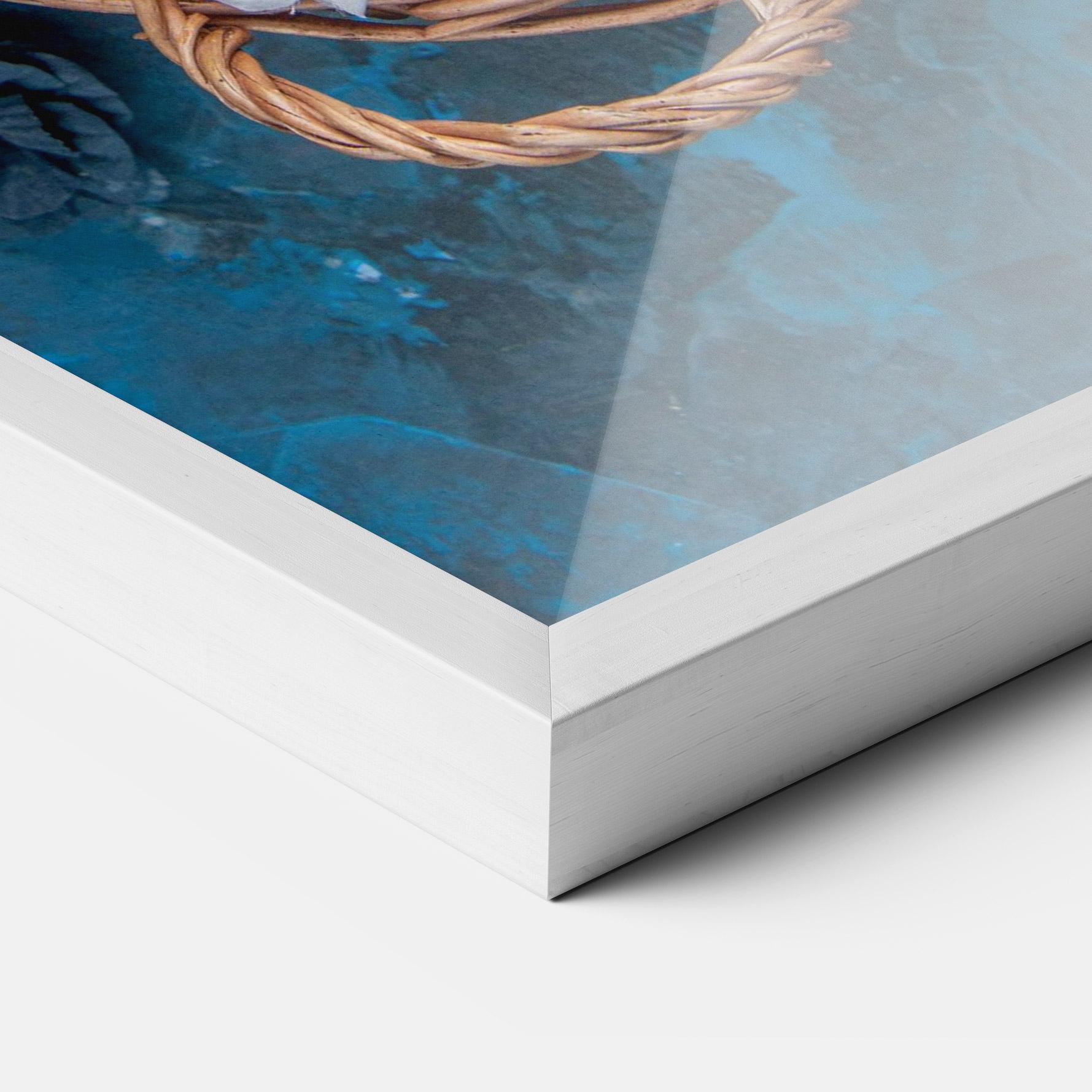 Poster Înrămat Colored Easter Eggs mockup 3