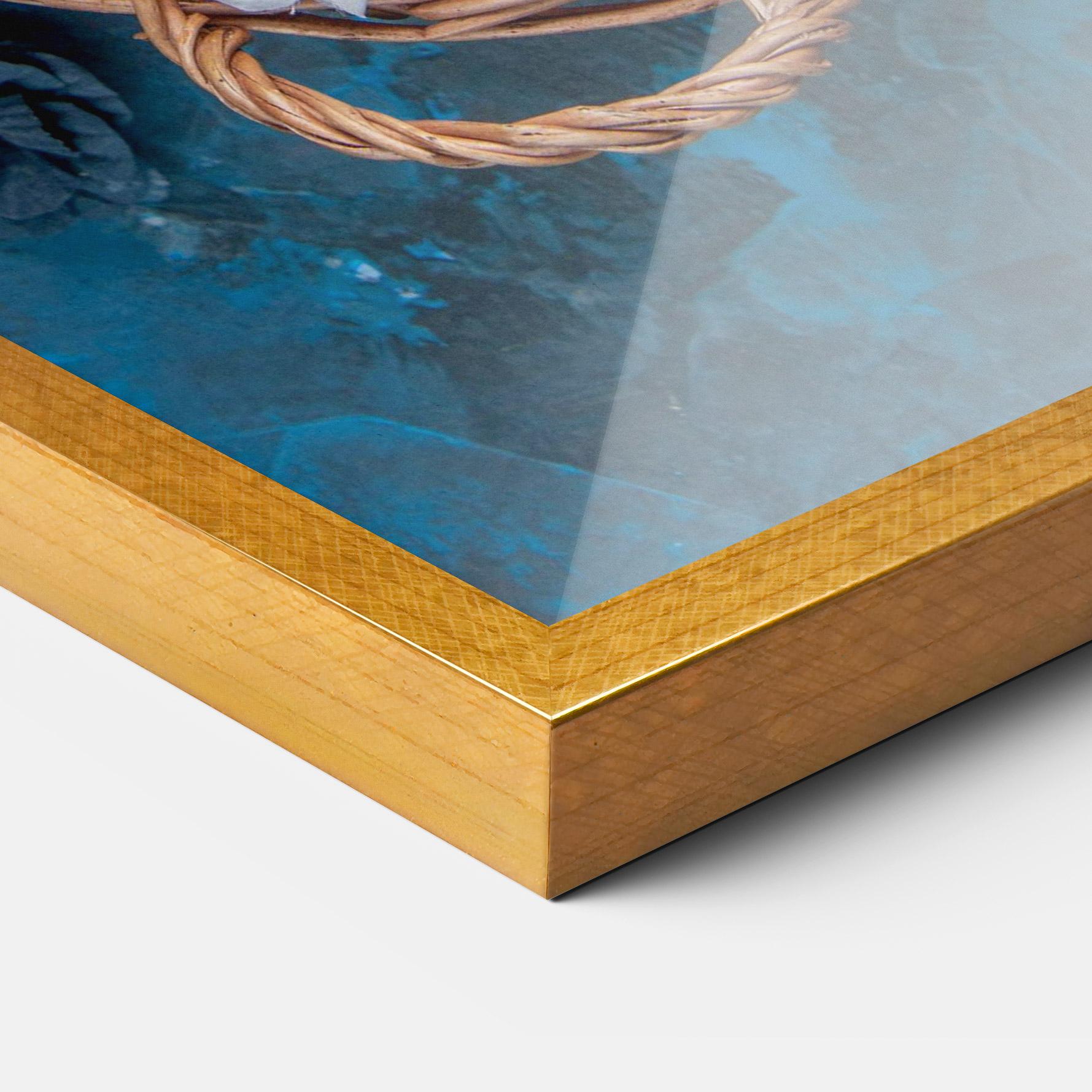 Poster Înrămat Colored Easter Eggs mockup 3