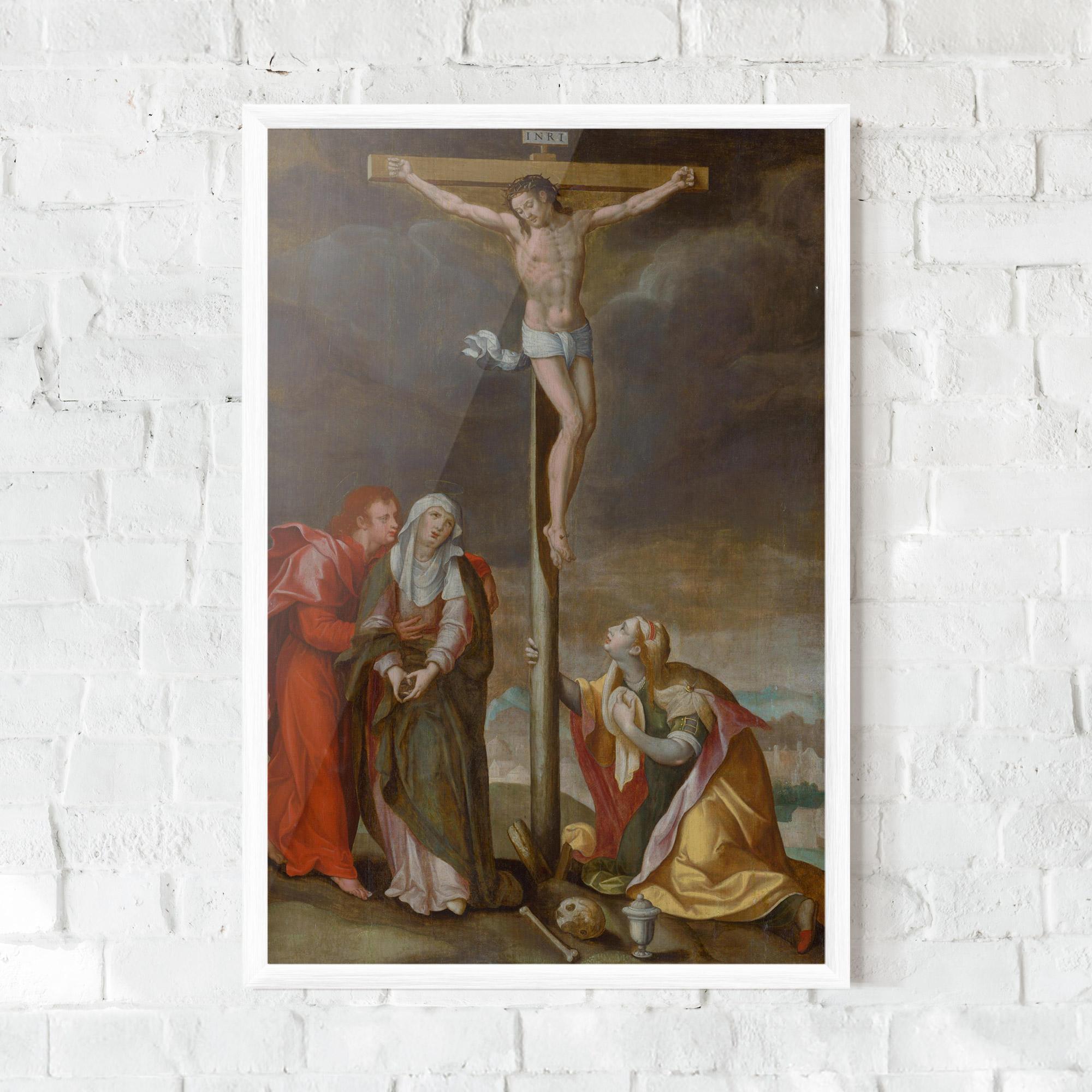 Poster Înrămat Old Cross Jesus mockup 0