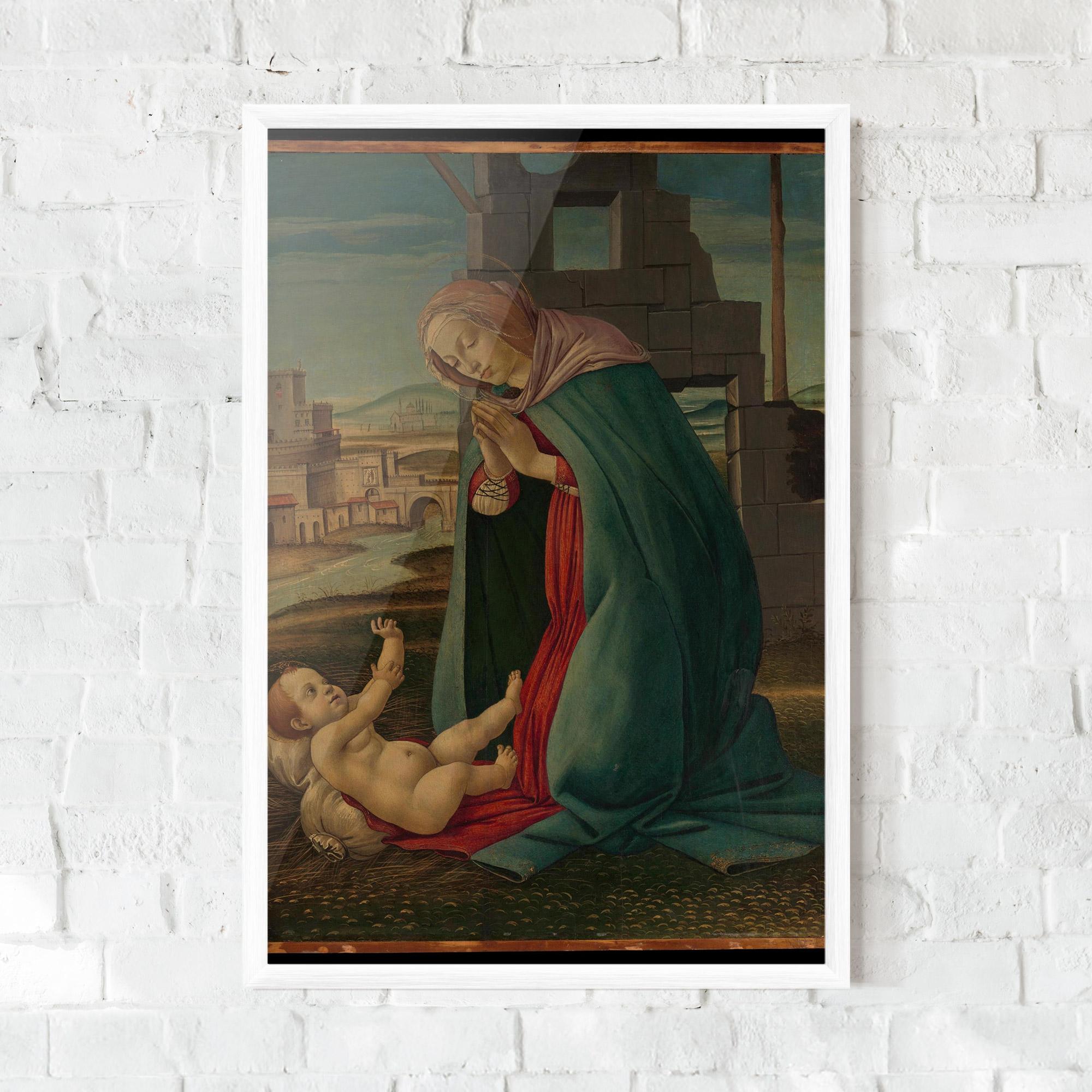 Poster Înrămat Praying For Baby mockup 0