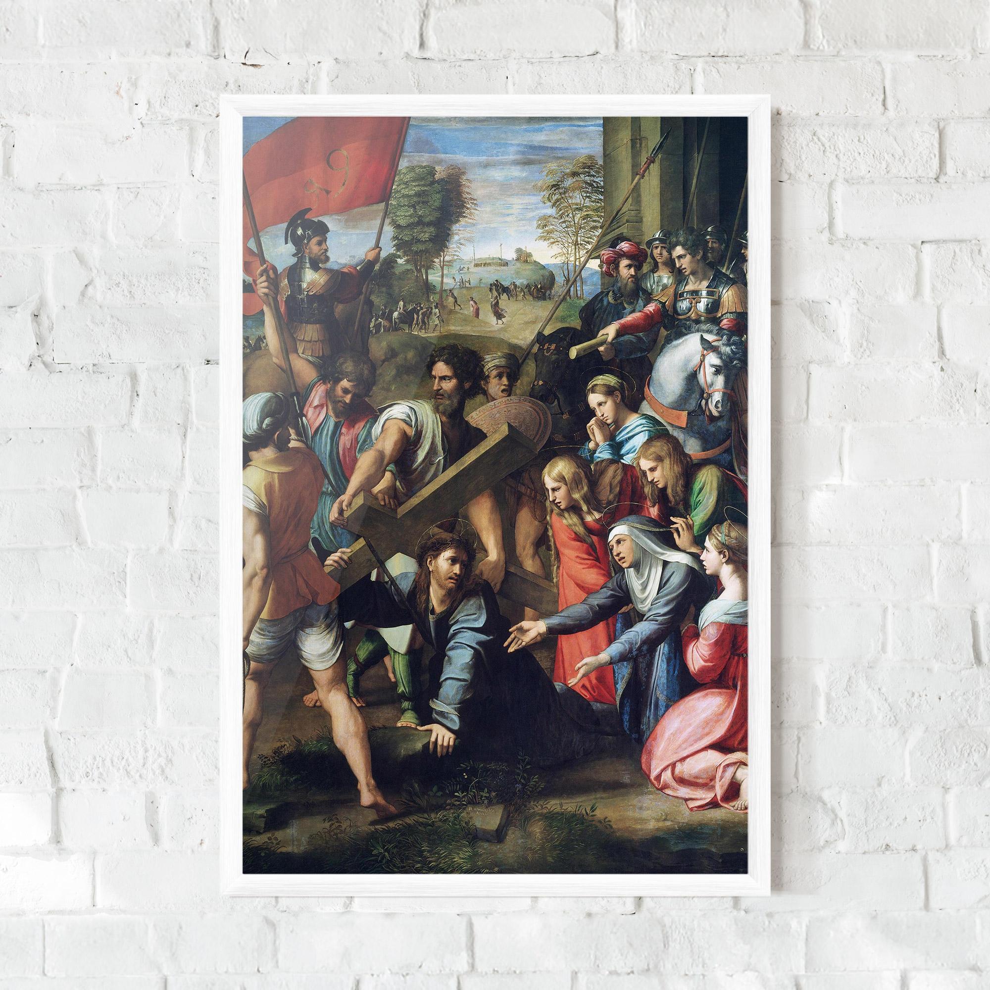 Poster Înrămat Taking The Cross mockup 0