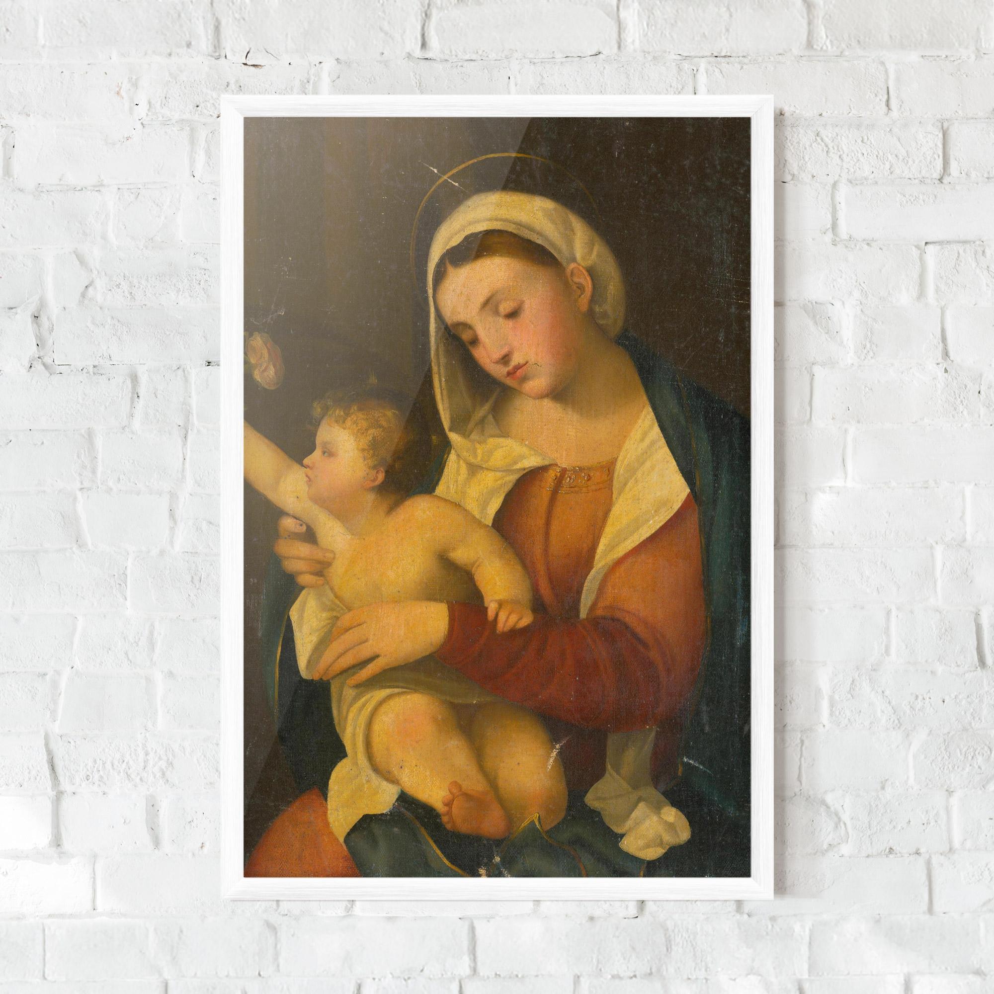 Poster Înrămat Yellow Light Baby mockup 0