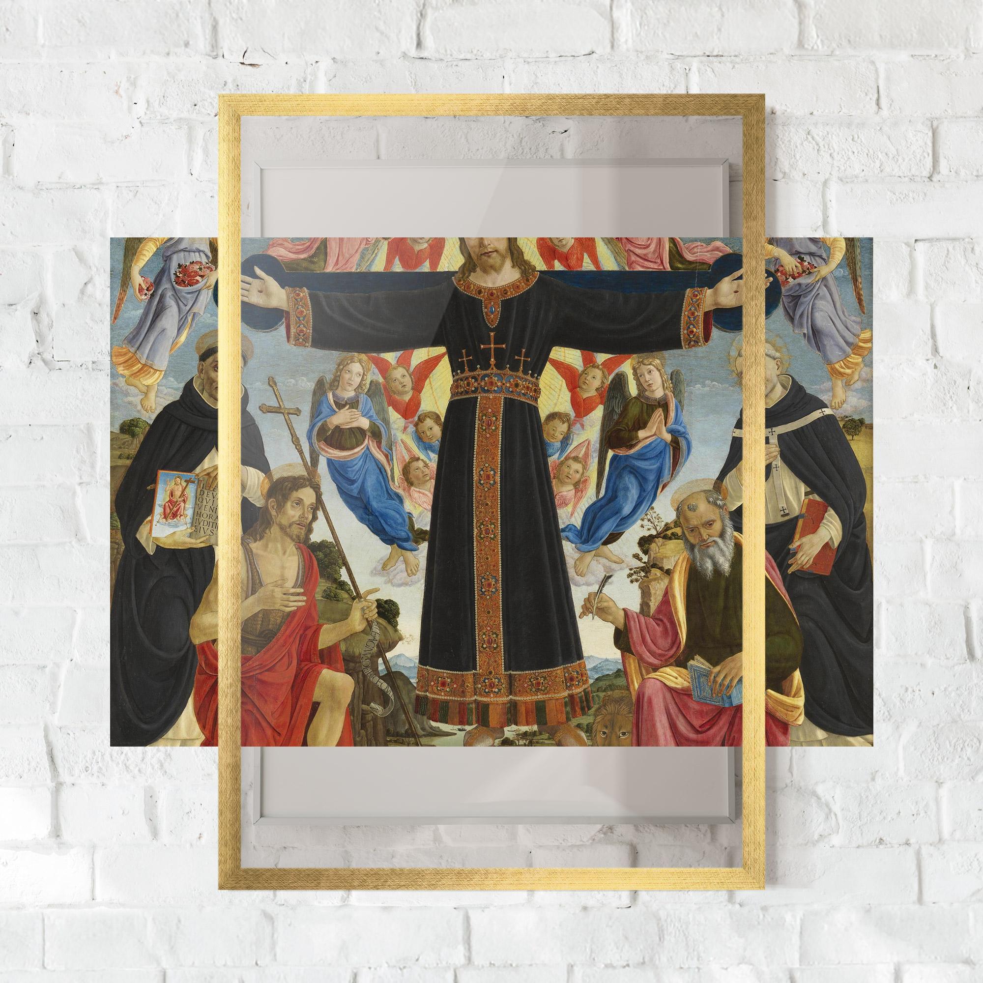 Poster Înrămat Open Divine Arms mockup 0