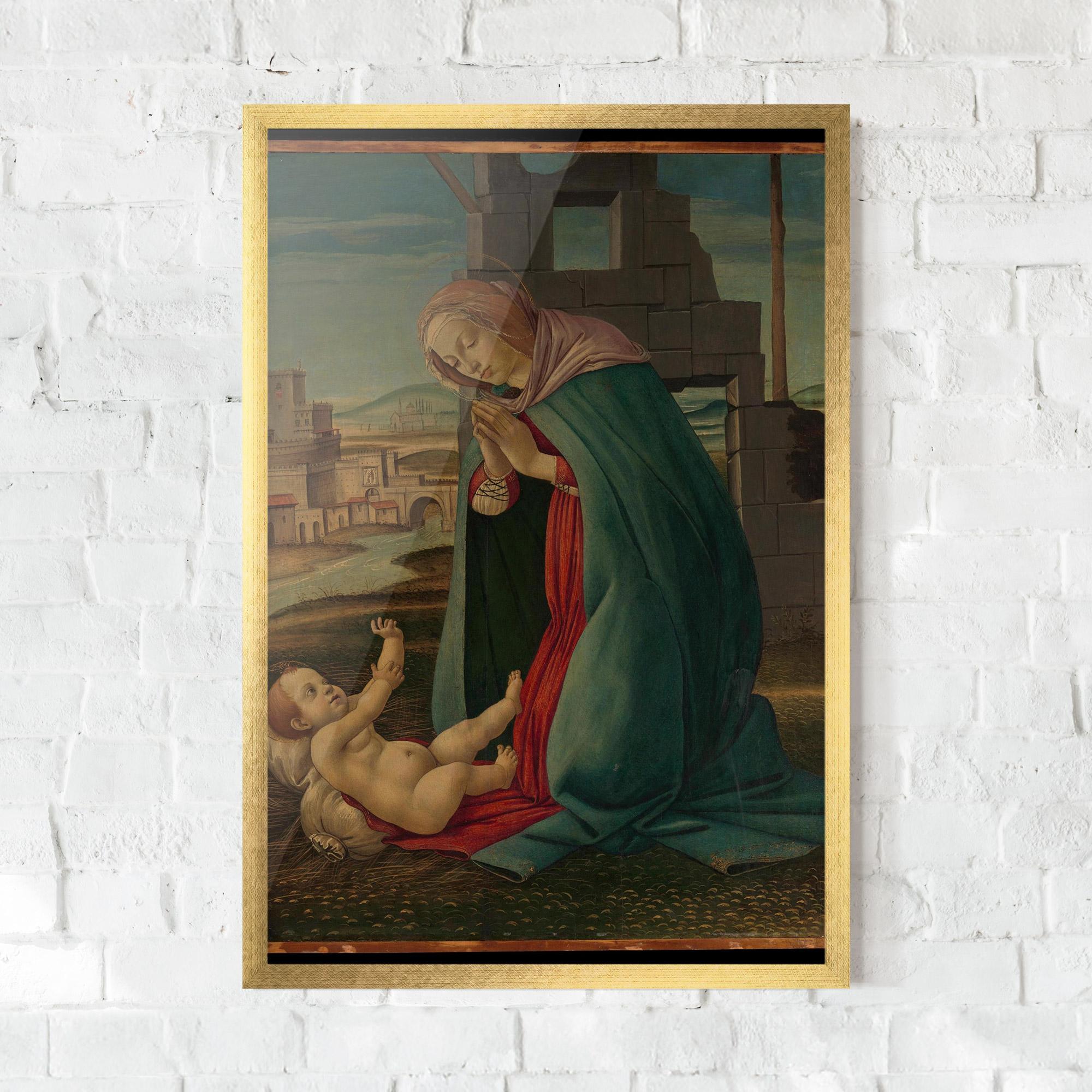 Poster Înrămat Praying For Baby mockup 0