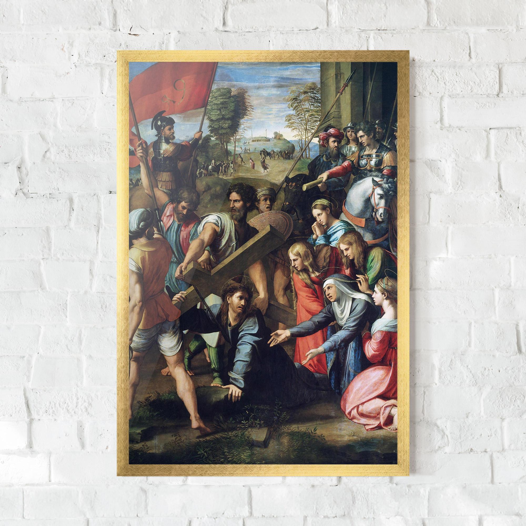 Poster Înrămat Taking The Cross mockup 0