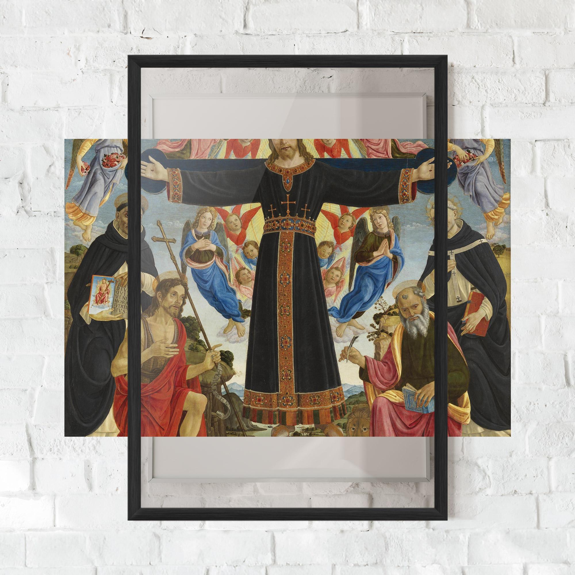 Poster Înrămat Open Divine Arms mockup 0