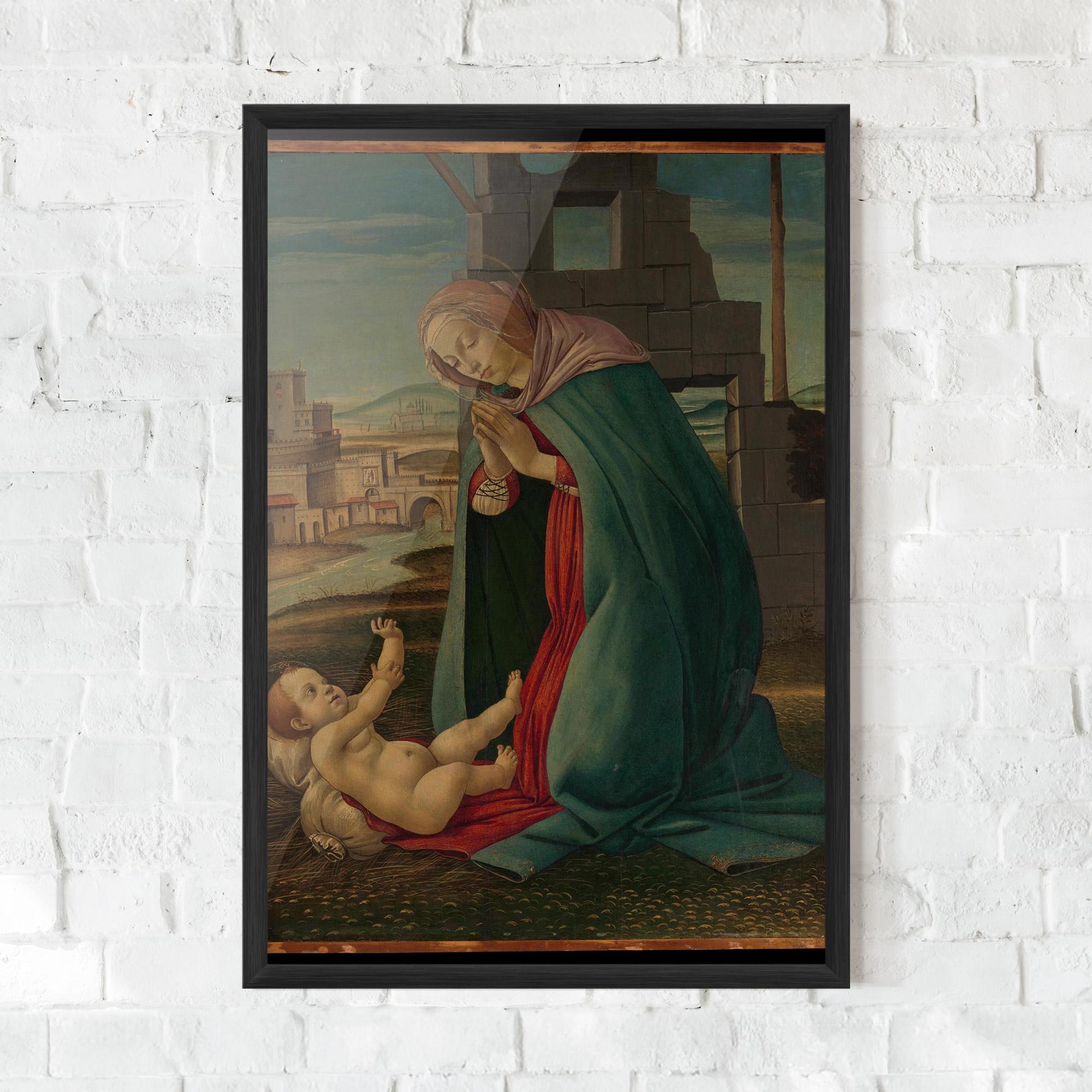 Poster Înrămat Praying For Baby mockup 0