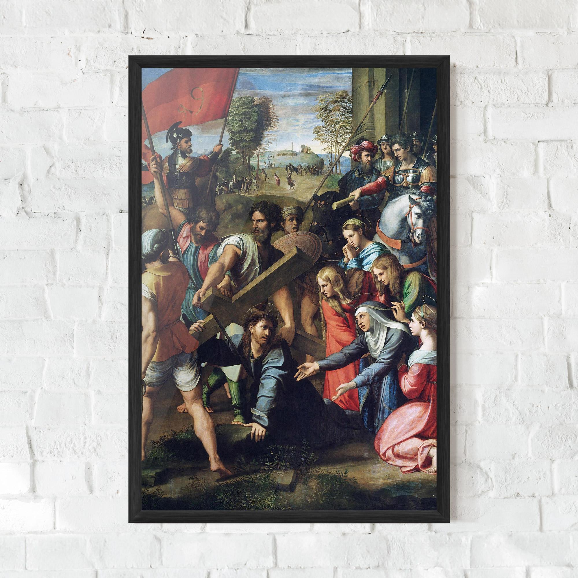 Poster Înrămat Taking The Cross mockup 0