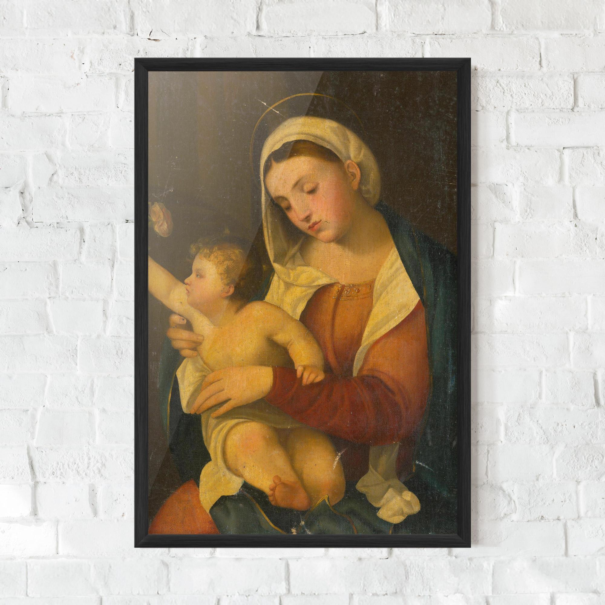 Poster Înrămat Yellow Light Baby mockup 0