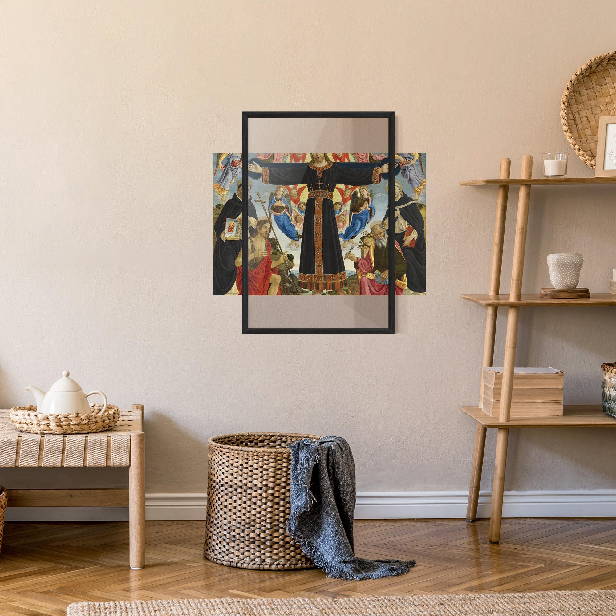 Poster Înrămat Open Divine Arms mockup 9