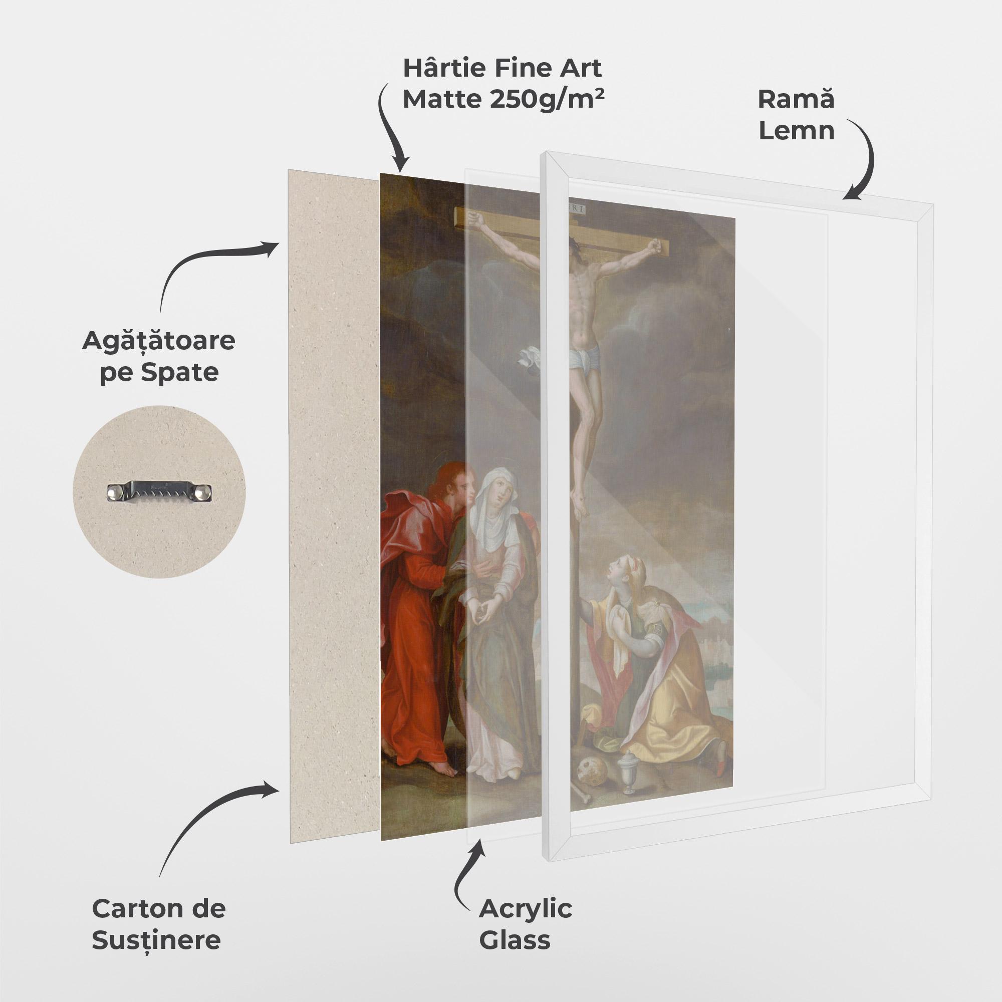 Poster Înrămat Old Cross Jesus mockup 1