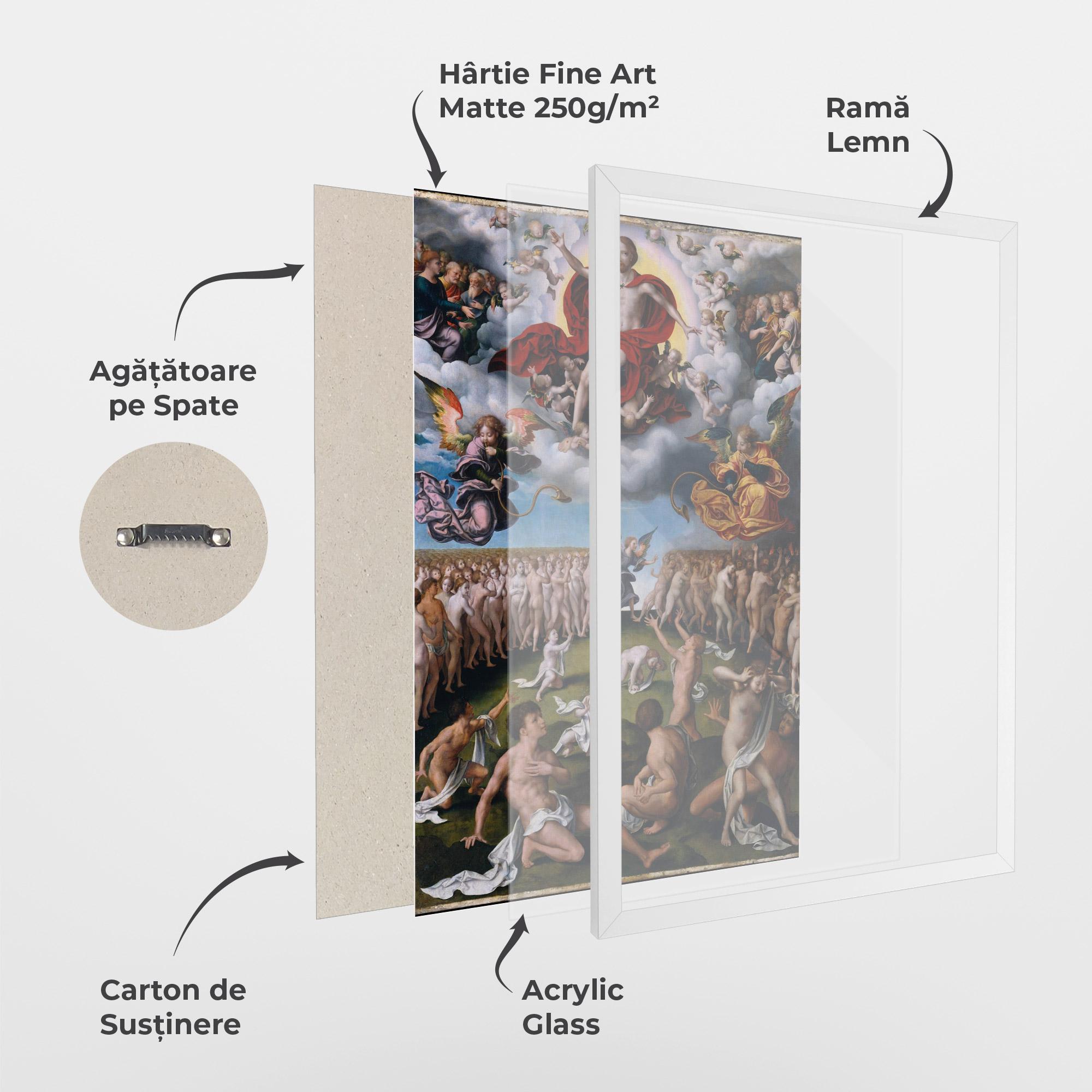 Poster Înrămat Powerful God mockup 1