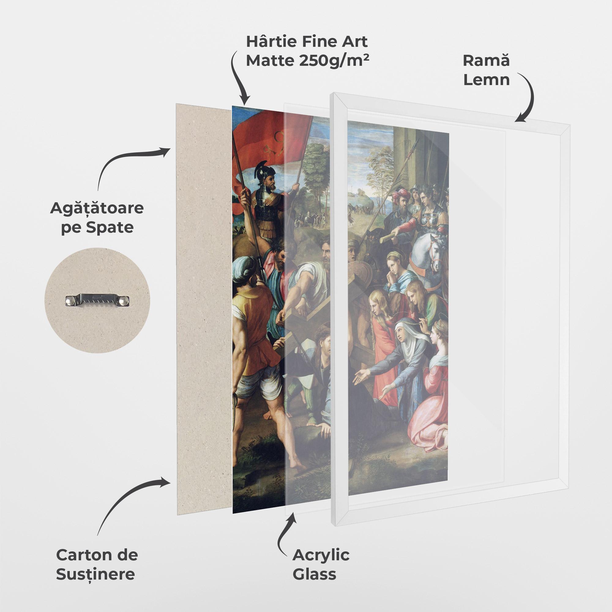 Poster Înrămat Taking The Cross mockup 1