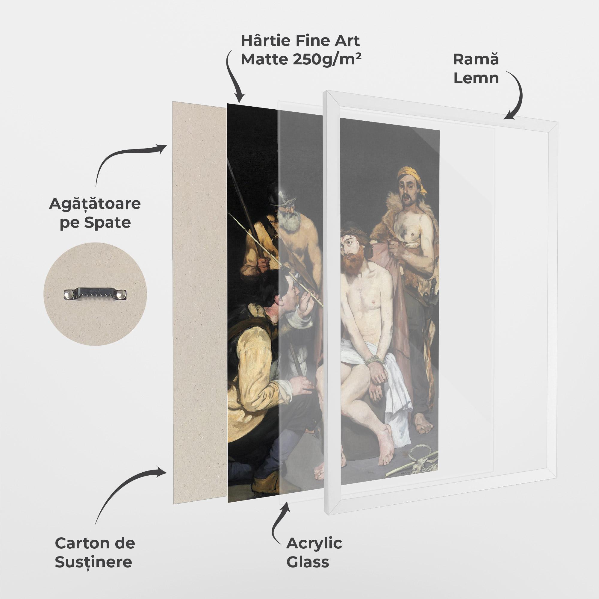 Poster Înrămat Tied Hands mockup 1