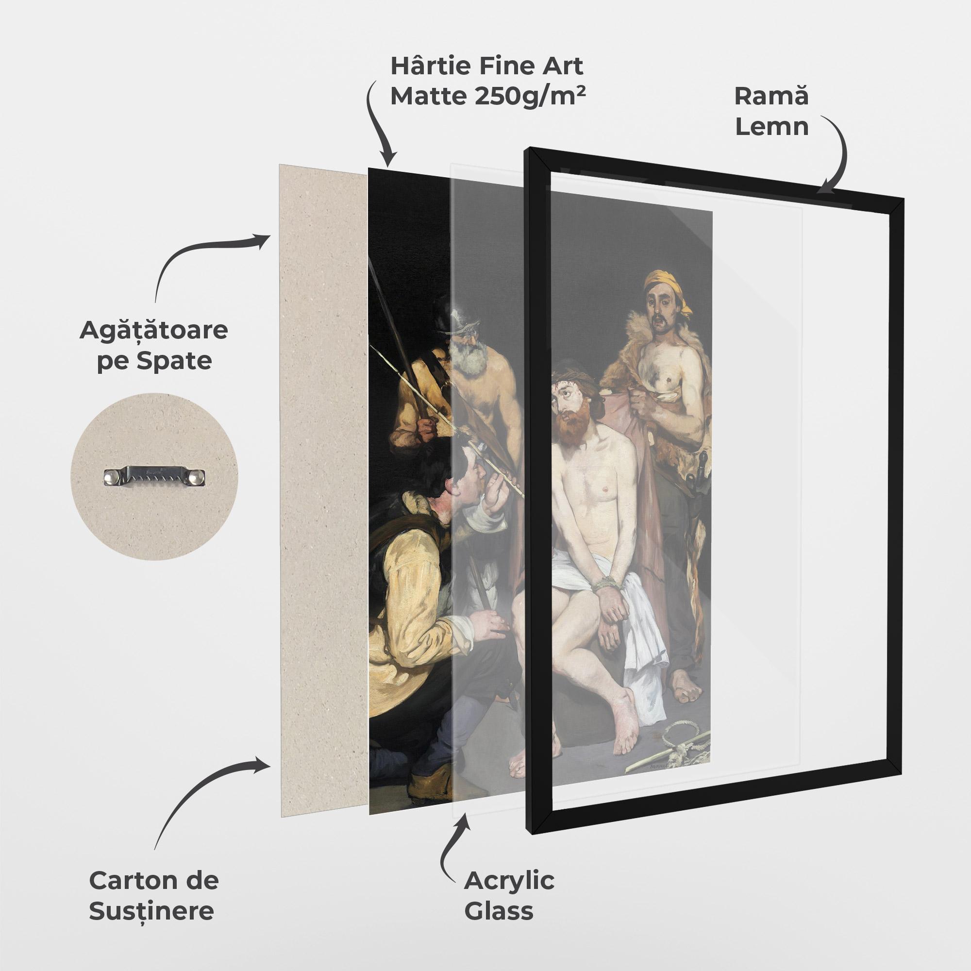 Poster Înrămat Tied Hands mockup 1