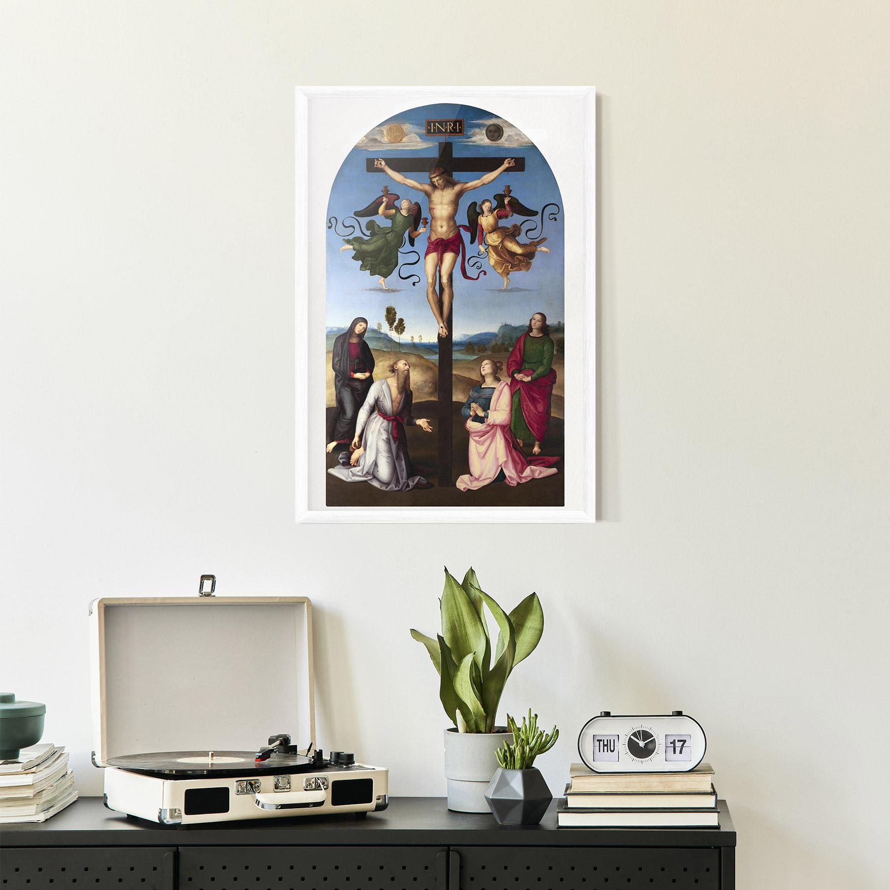 Poster Înrămat Blue Sky Jesus mockup 2