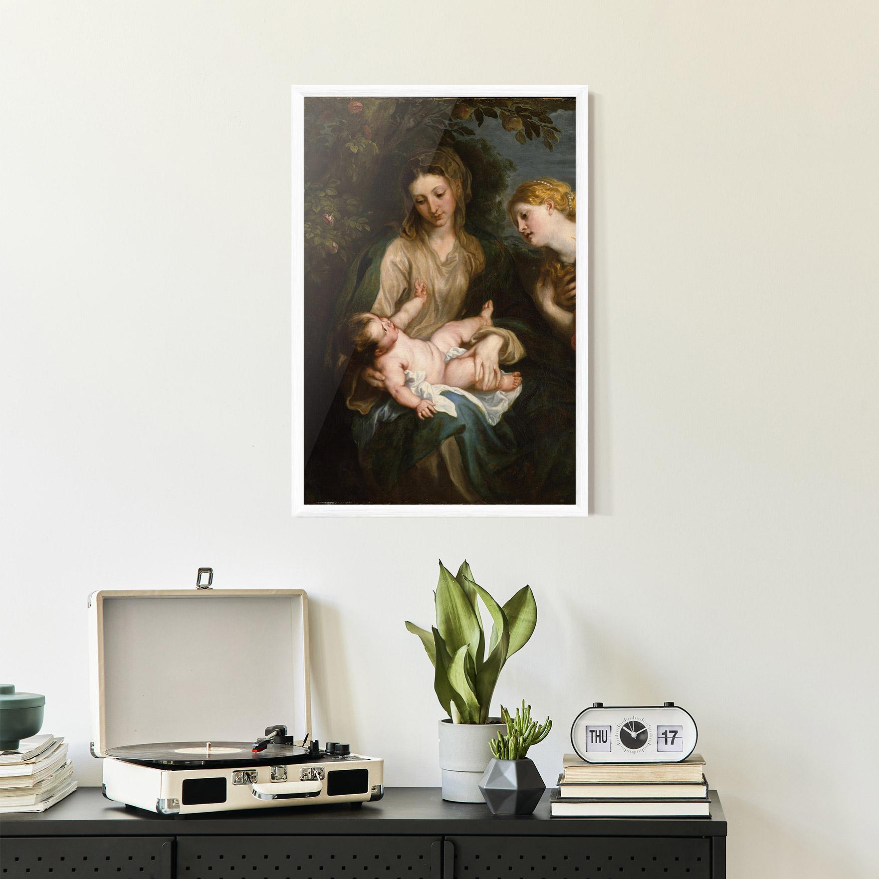 Poster Înrămat Looking At Baby mockup 2