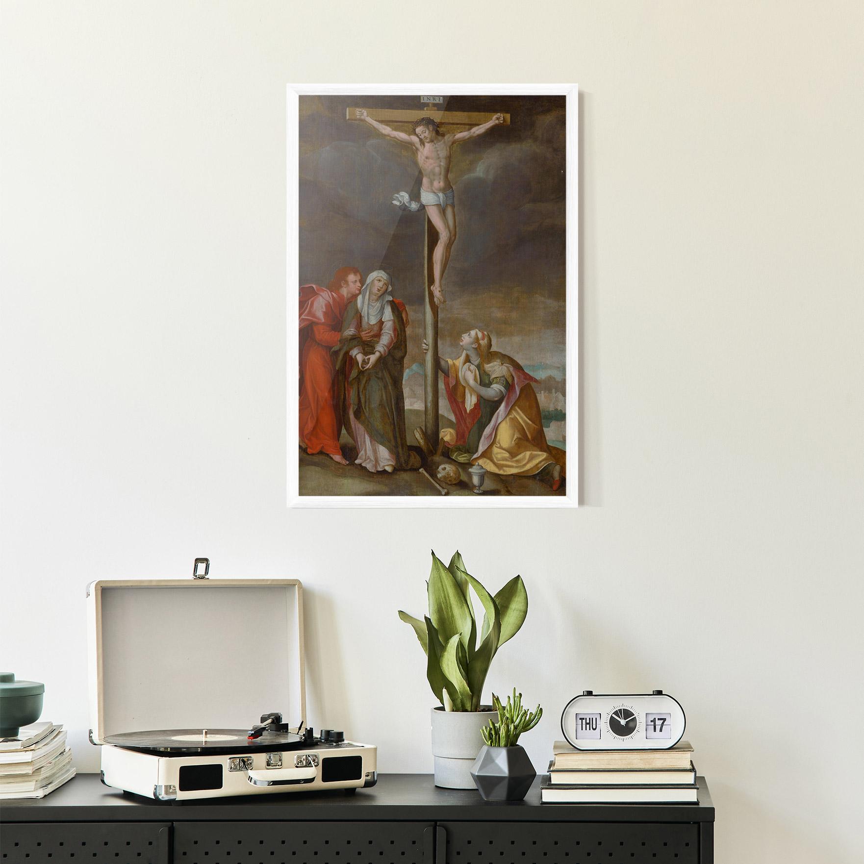 Poster Înrămat Old Cross Jesus mockup 2