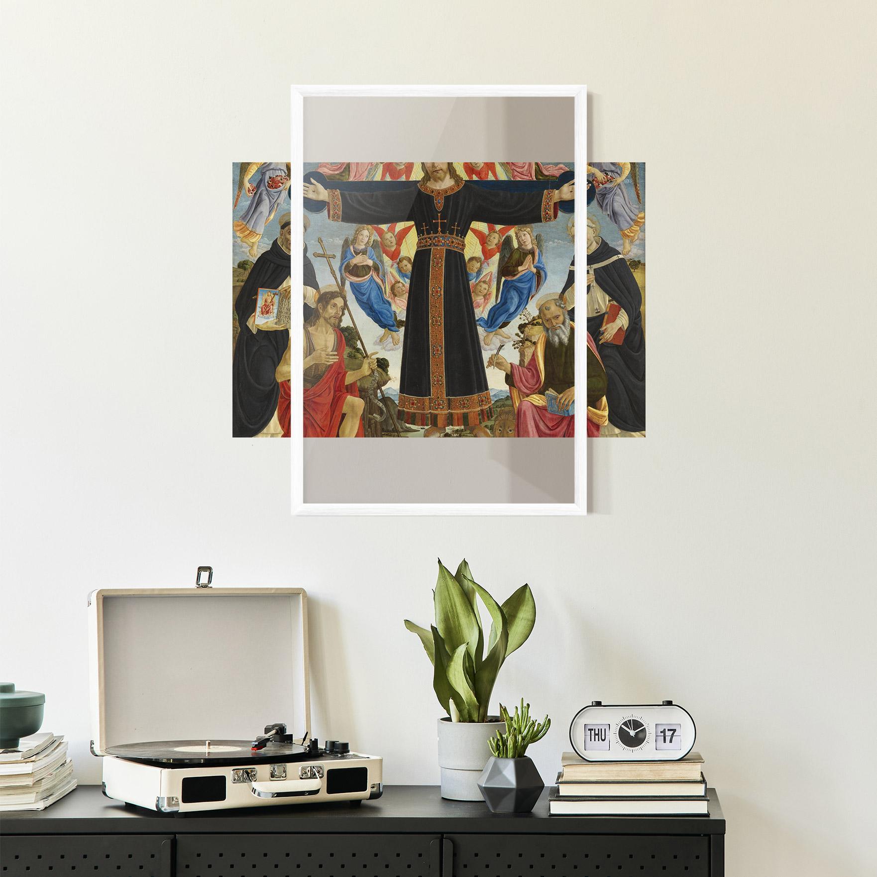 Poster Înrămat Open Divine Arms mockup 2