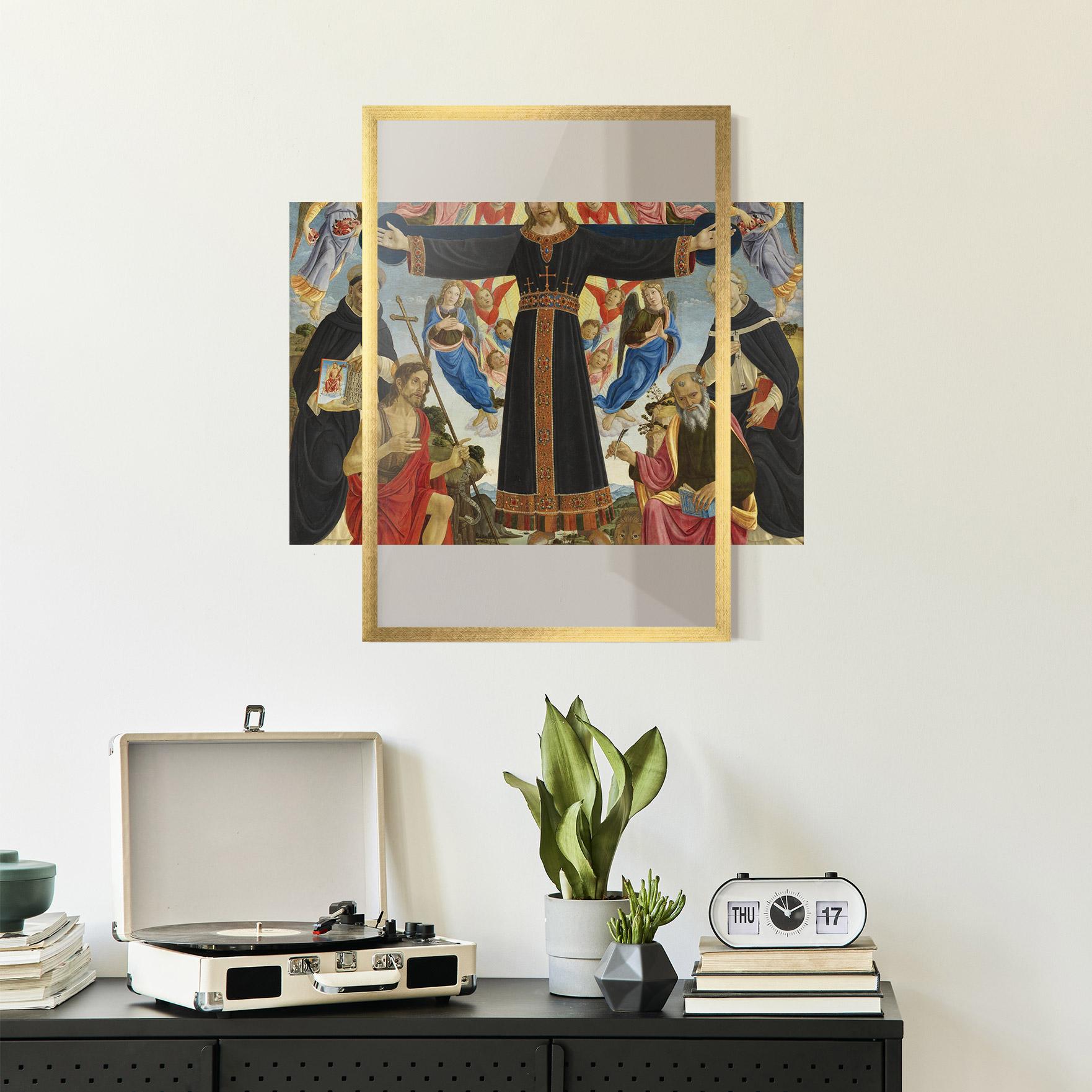 Poster Înrămat Open Divine Arms mockup 2