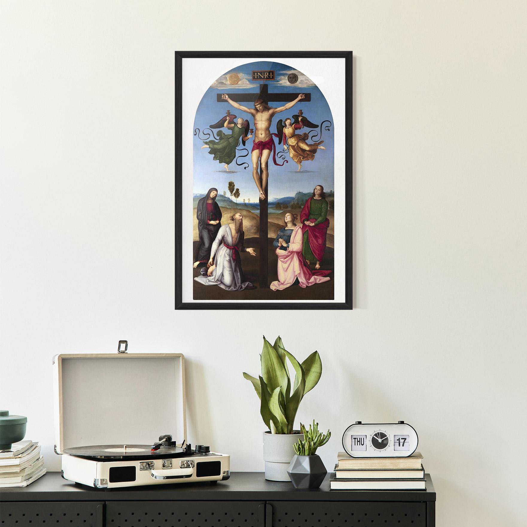 Poster Înrămat Blue Sky Jesus mockup 2