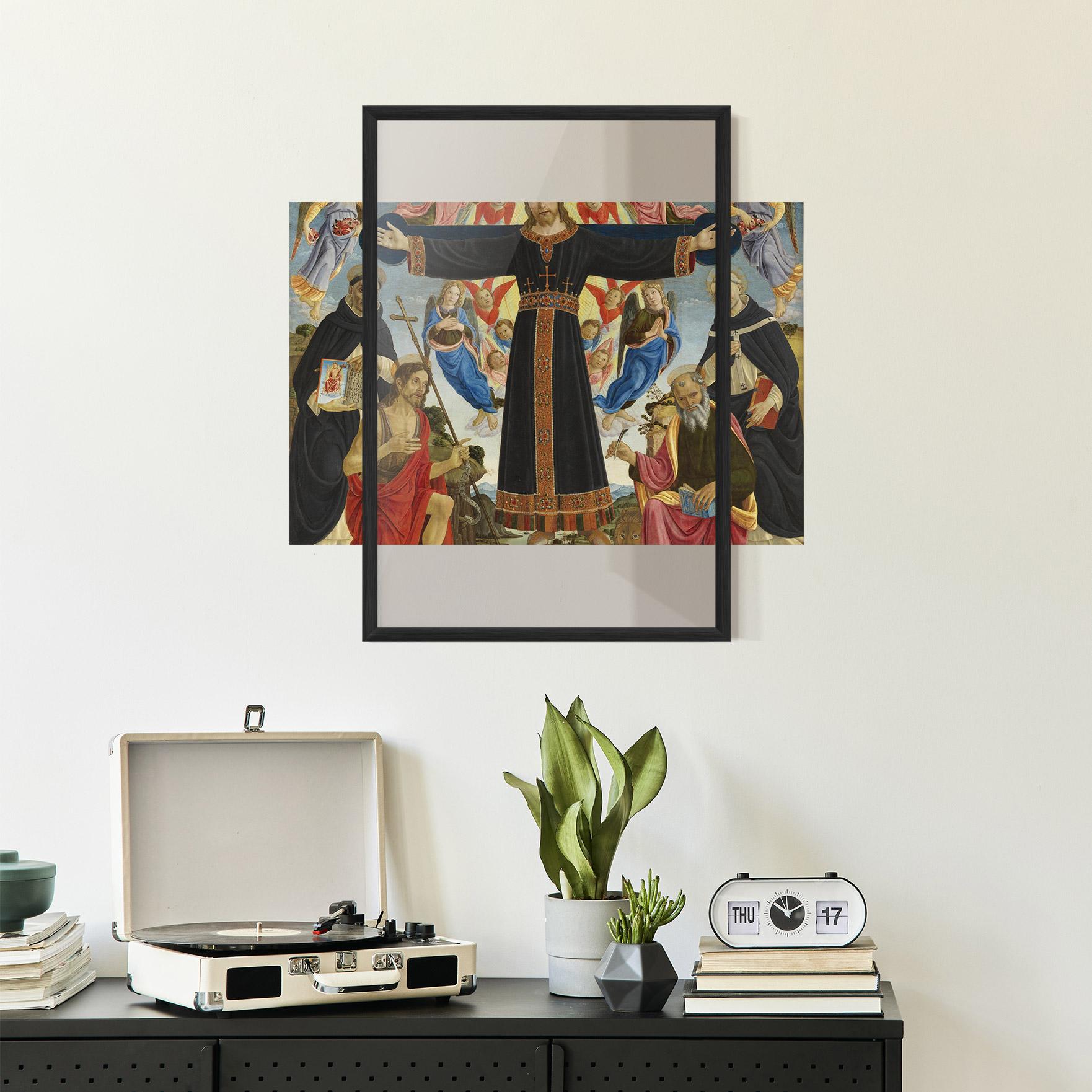 Poster Înrămat Open Divine Arms mockup 2