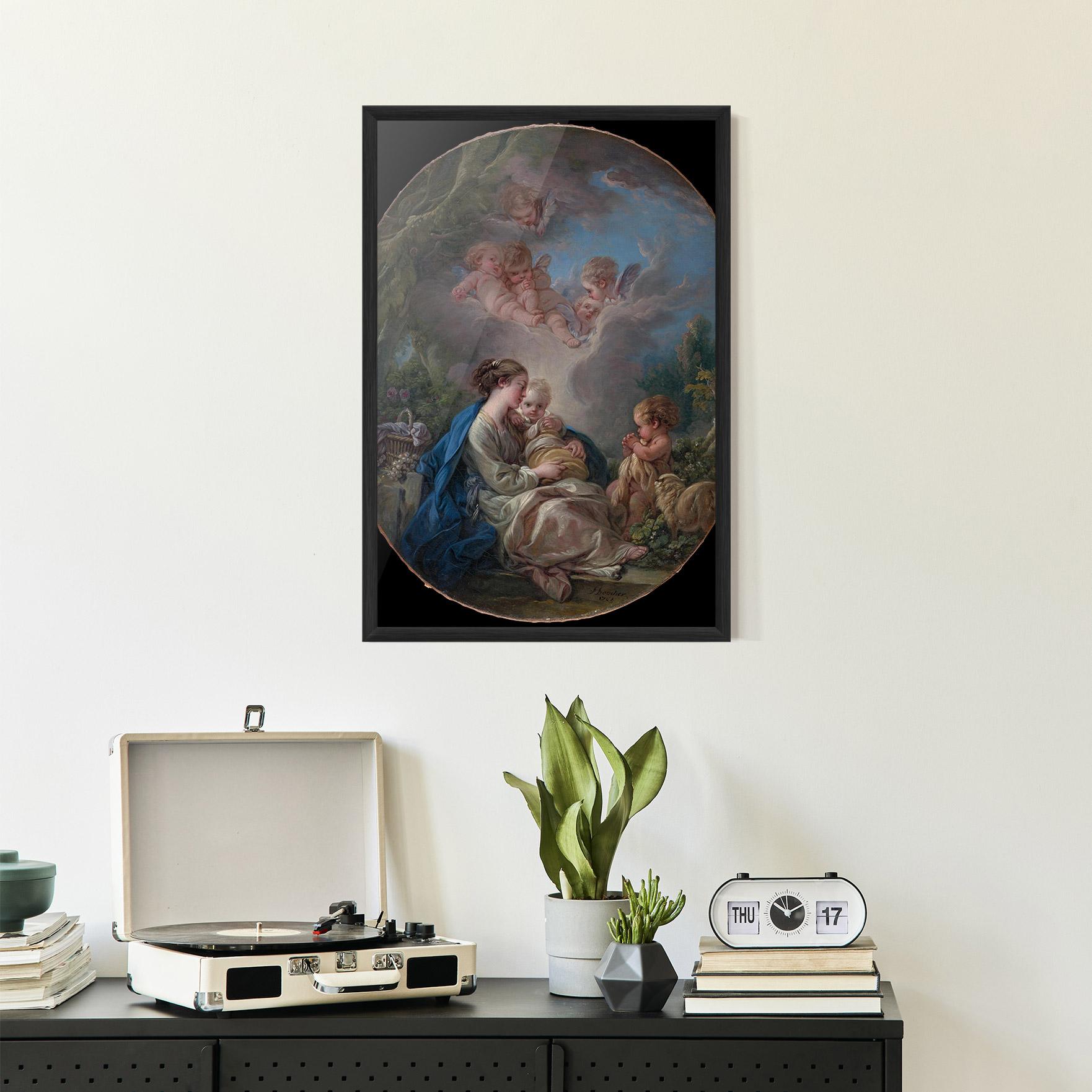 Poster Înrămat Religious Circle mockup 2