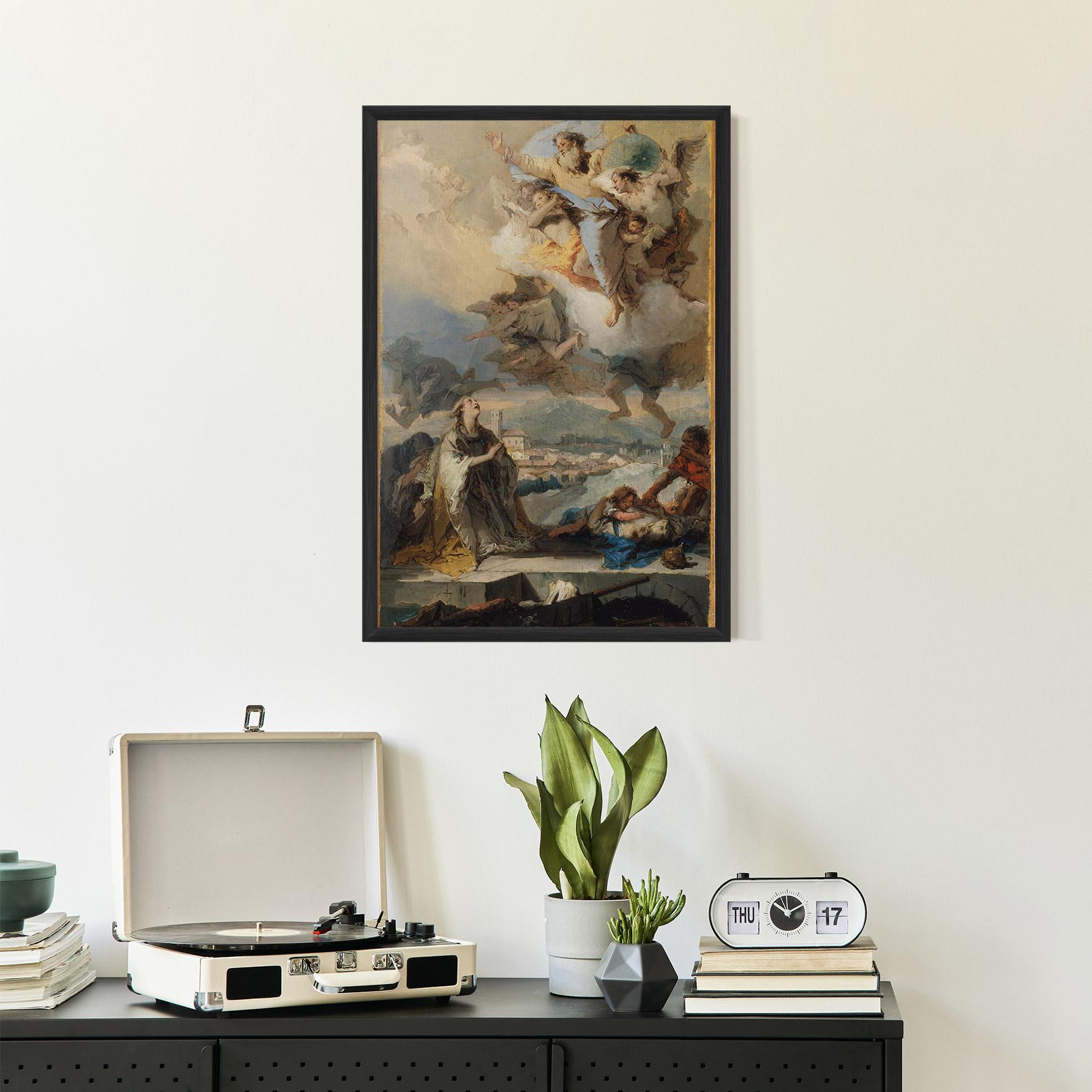 Poster Înrămat Sky Angel Art mockup 2