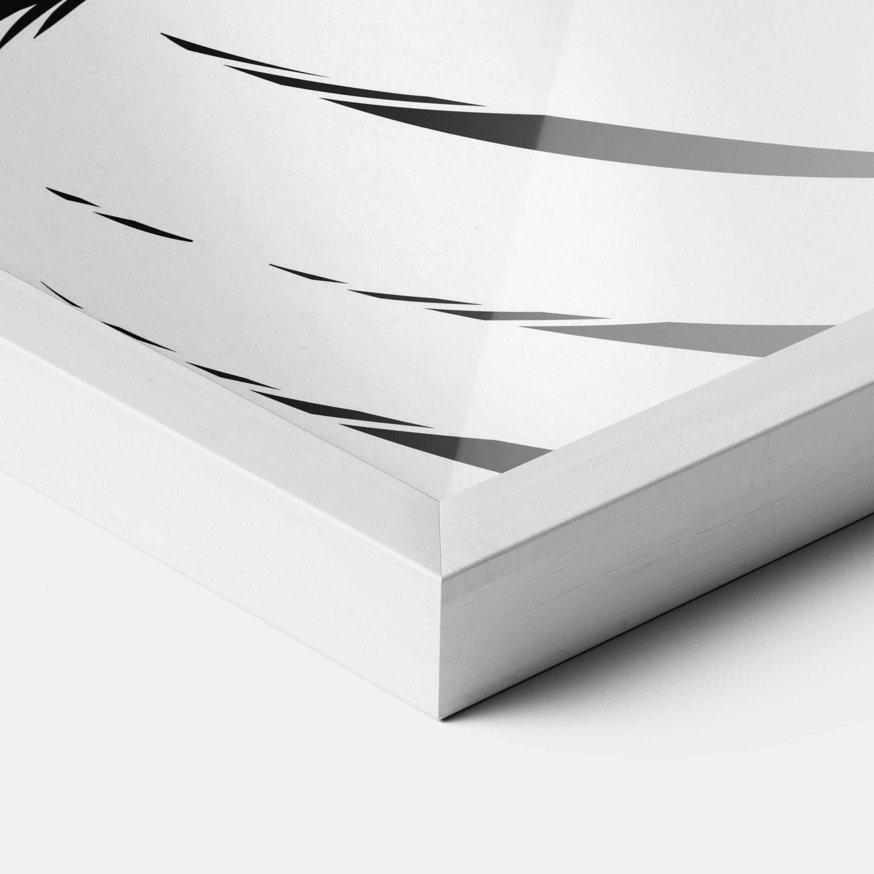 Poster Înrămat Black White Jesus mockup 3