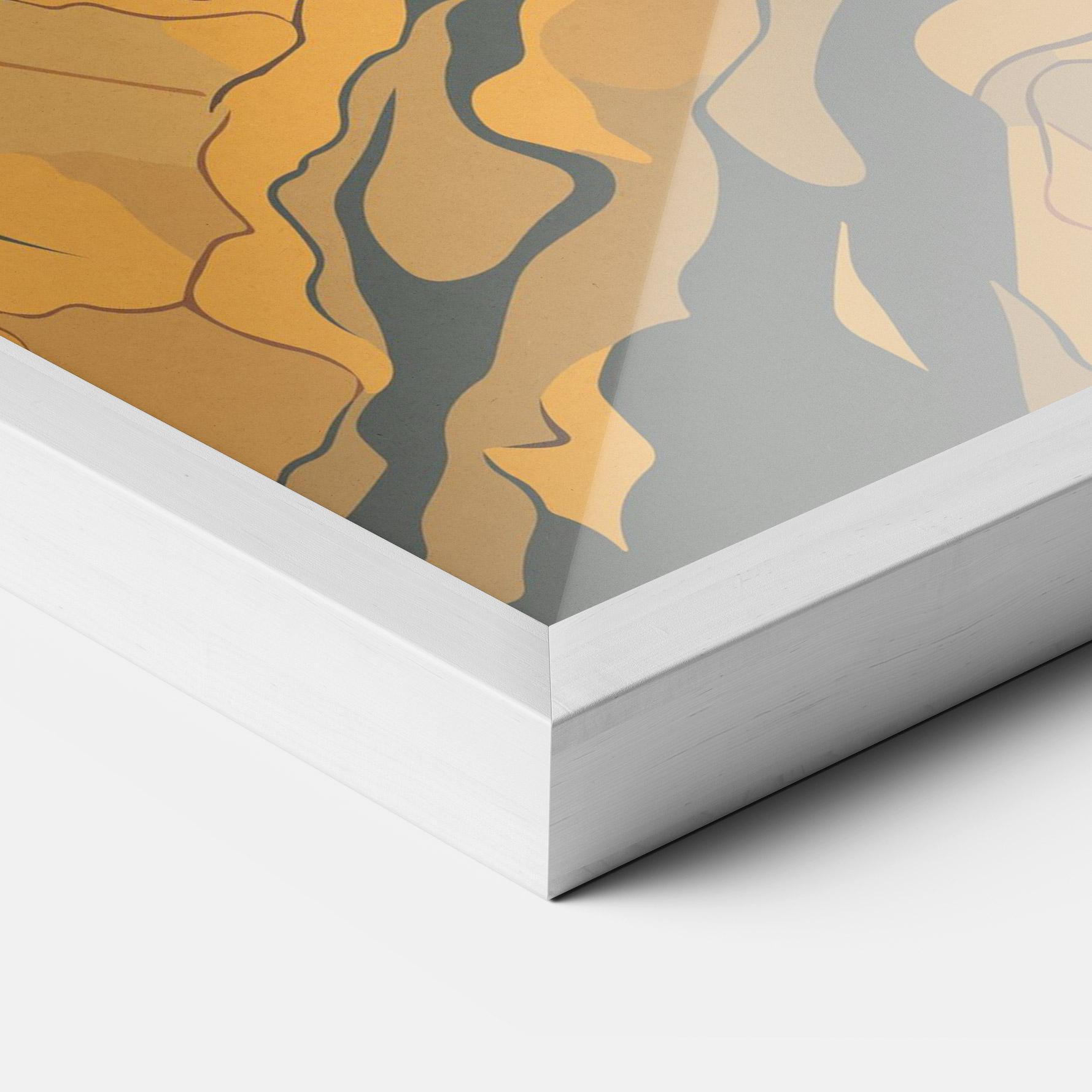 Poster Înrămat Sunset Jesus mockup 3