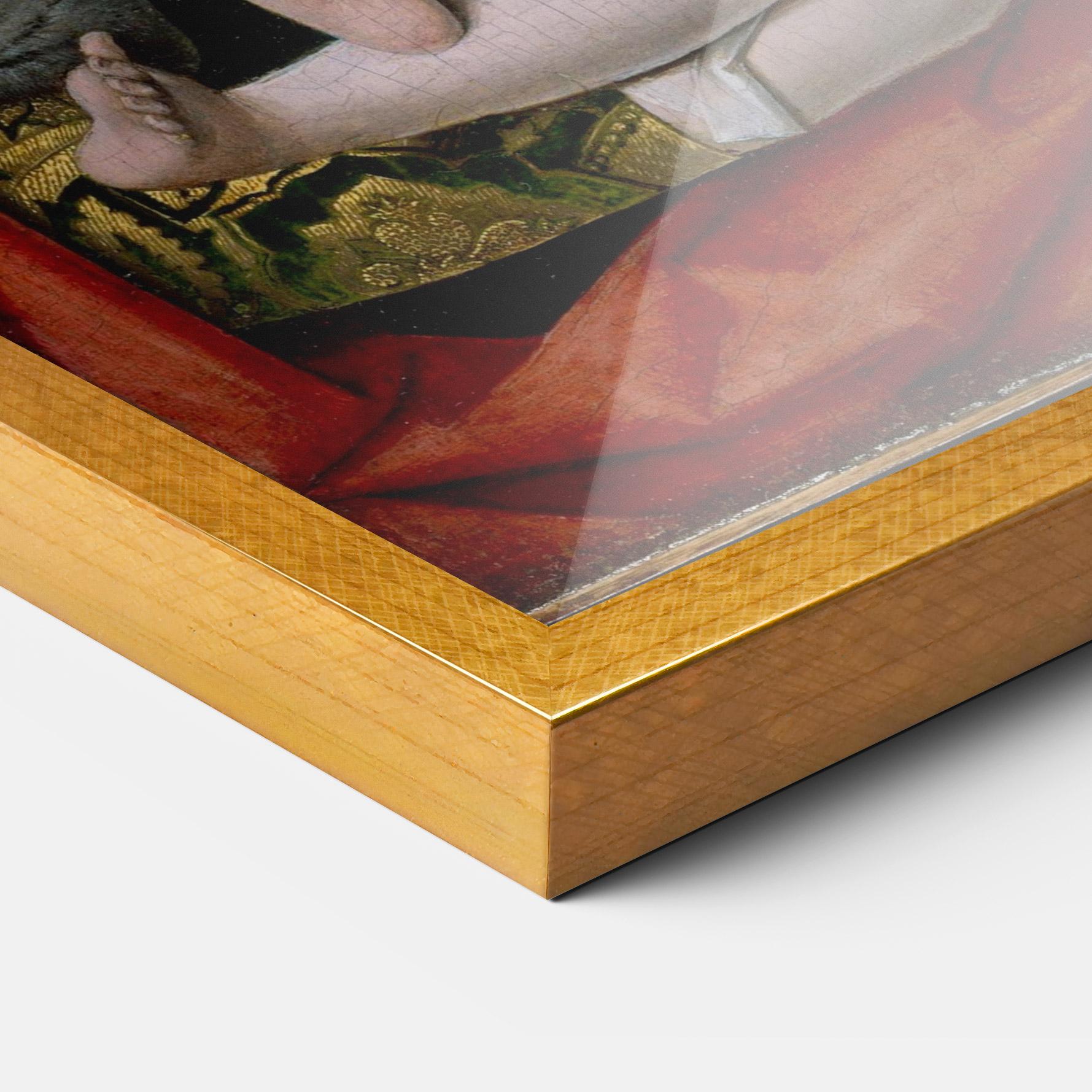 Poster Înrămat Little Religious Baby mockup 3