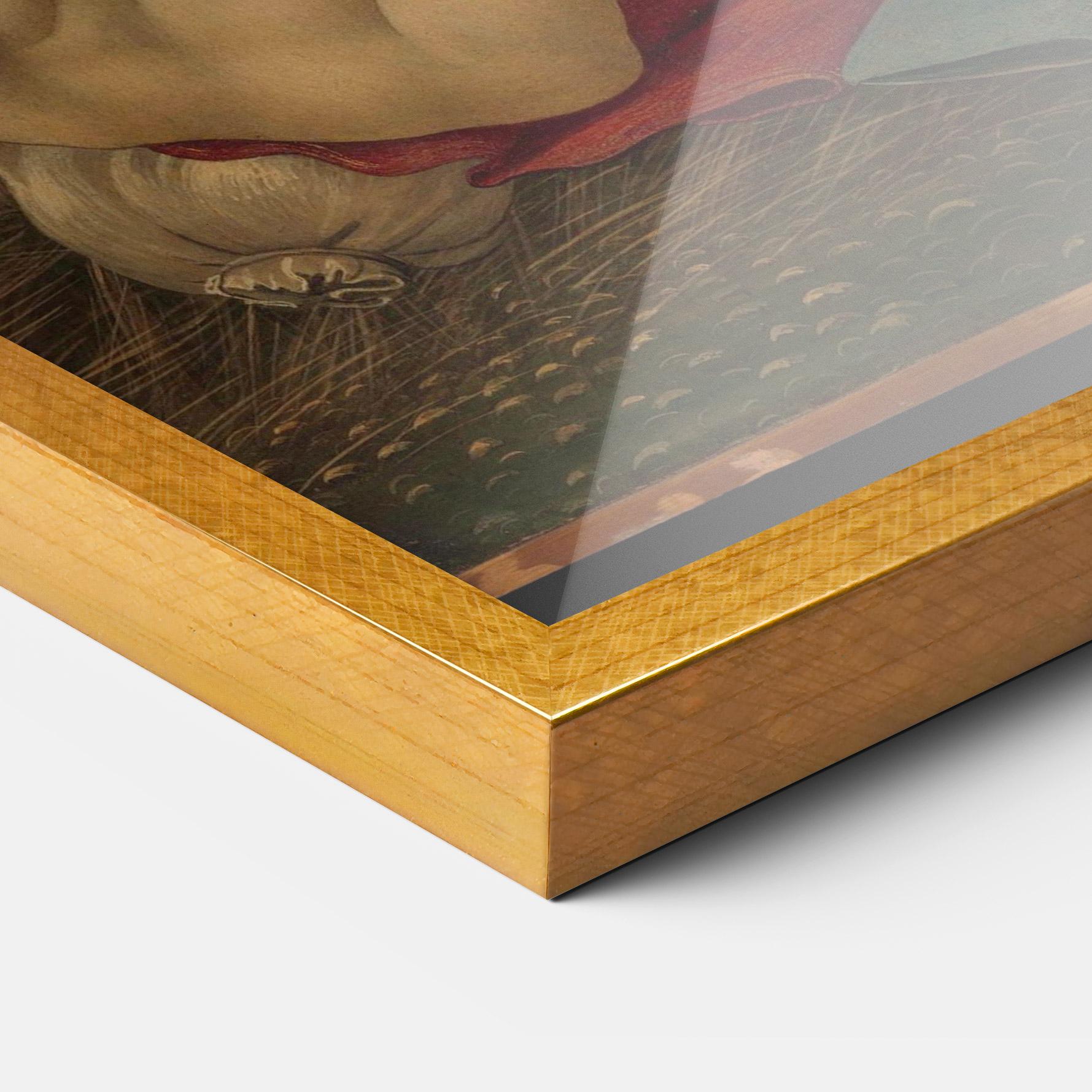 Poster Înrămat Praying For Baby mockup 3