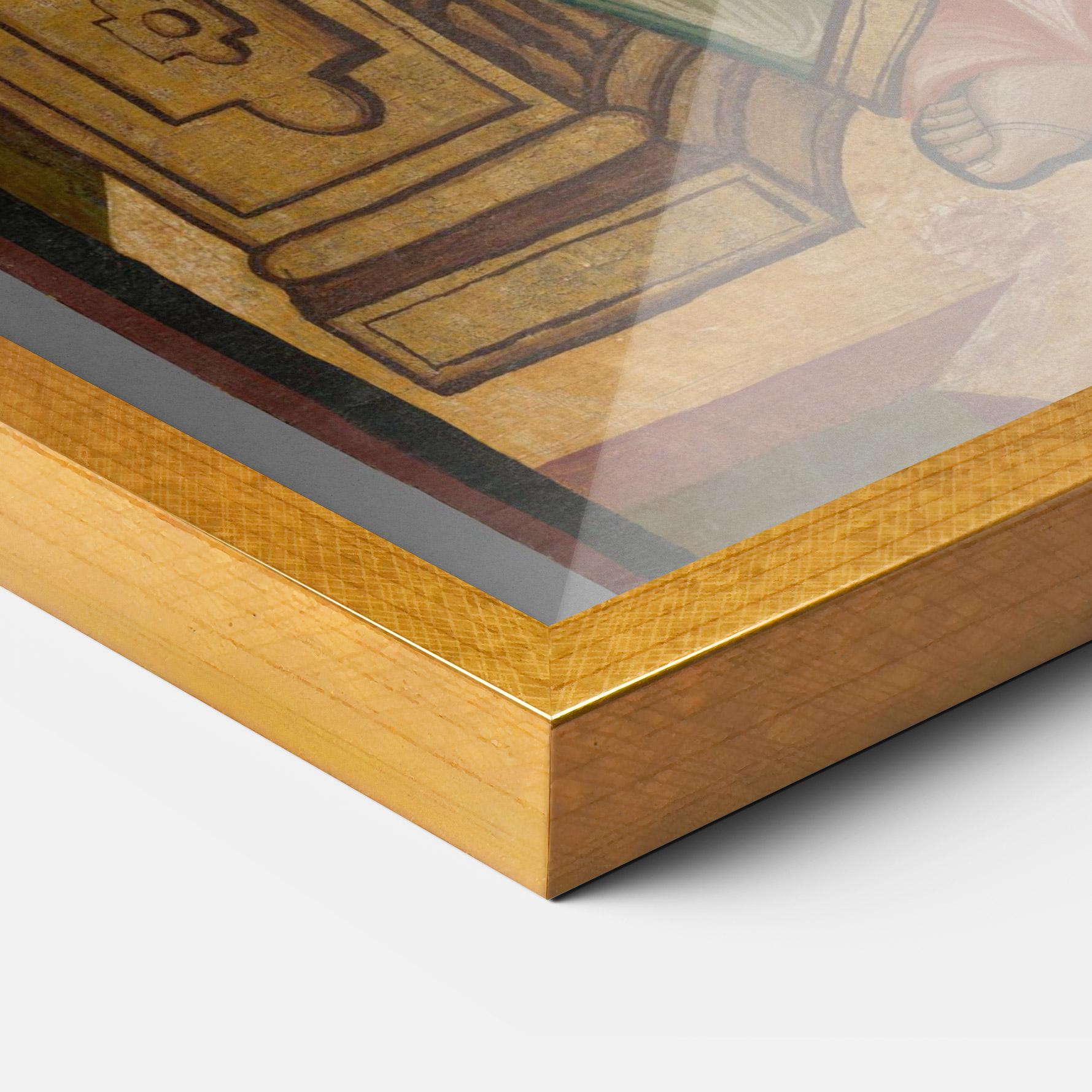 Poster Înrămat Religious Reading mockup 3