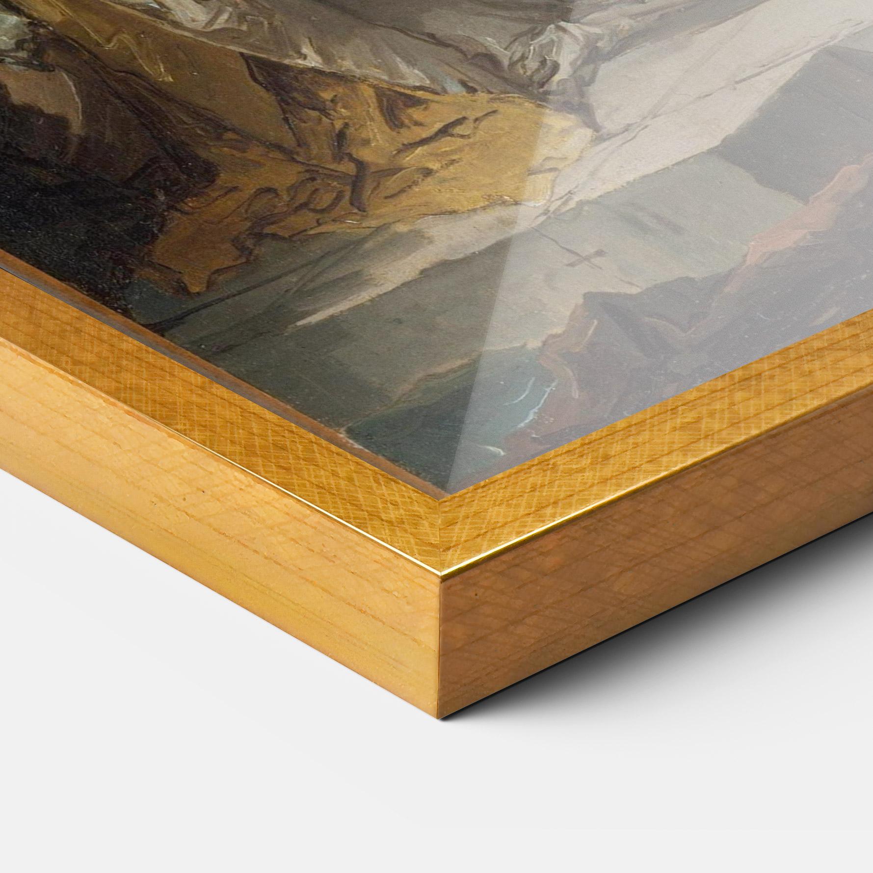 Poster Înrămat Sky Angel Art mockup 3