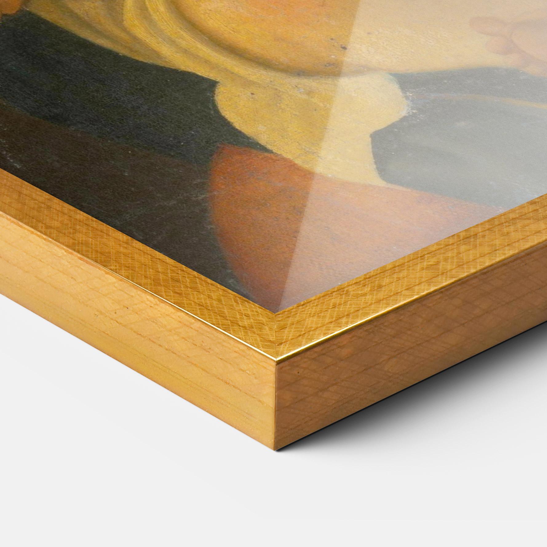 Poster Înrămat Yellow Light Baby mockup 3