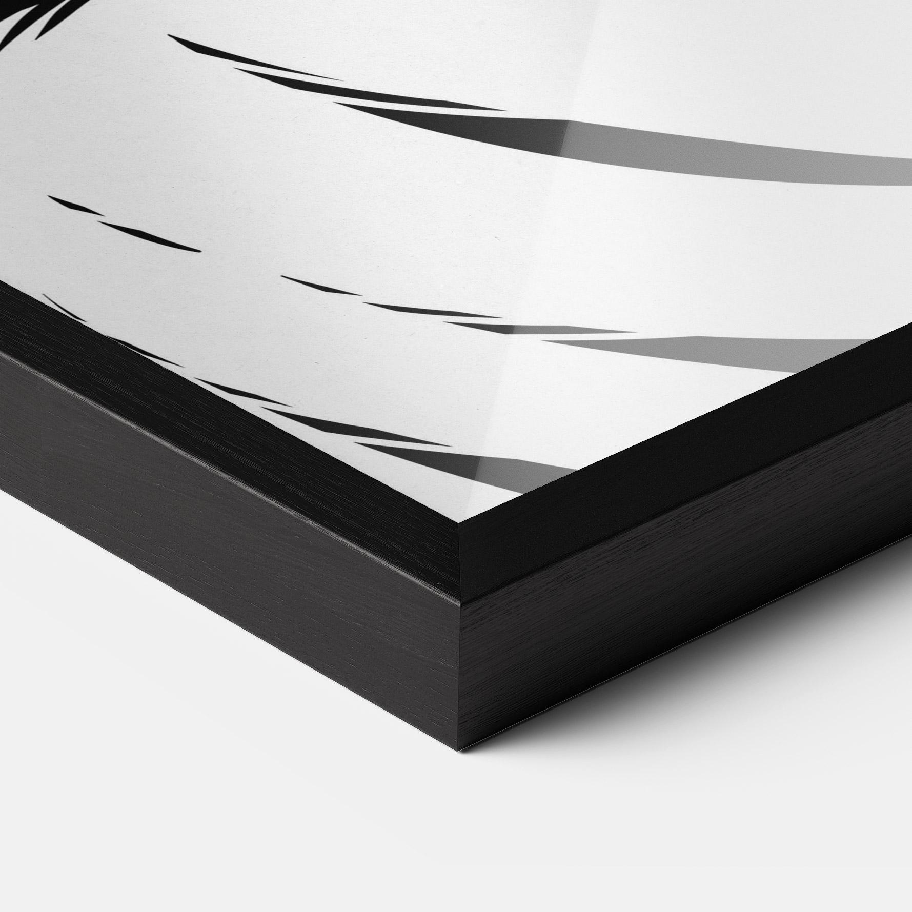 Poster Înrămat Black White Jesus mockup 3