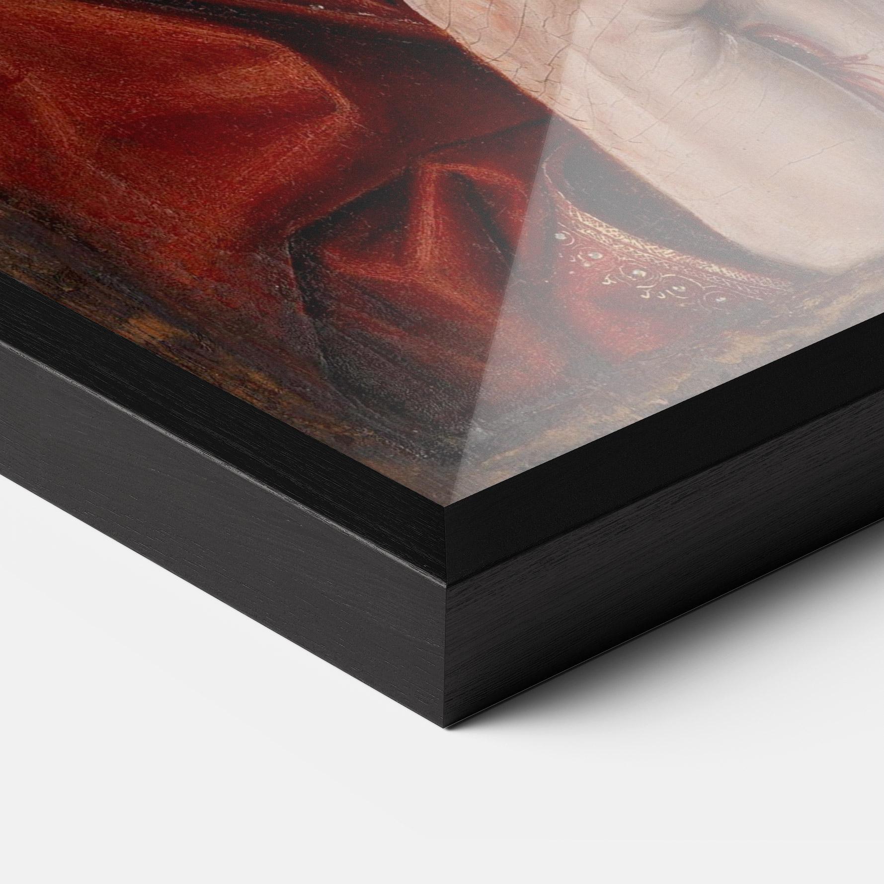 Poster Înrămat Blood Hand Jesus mockup 3