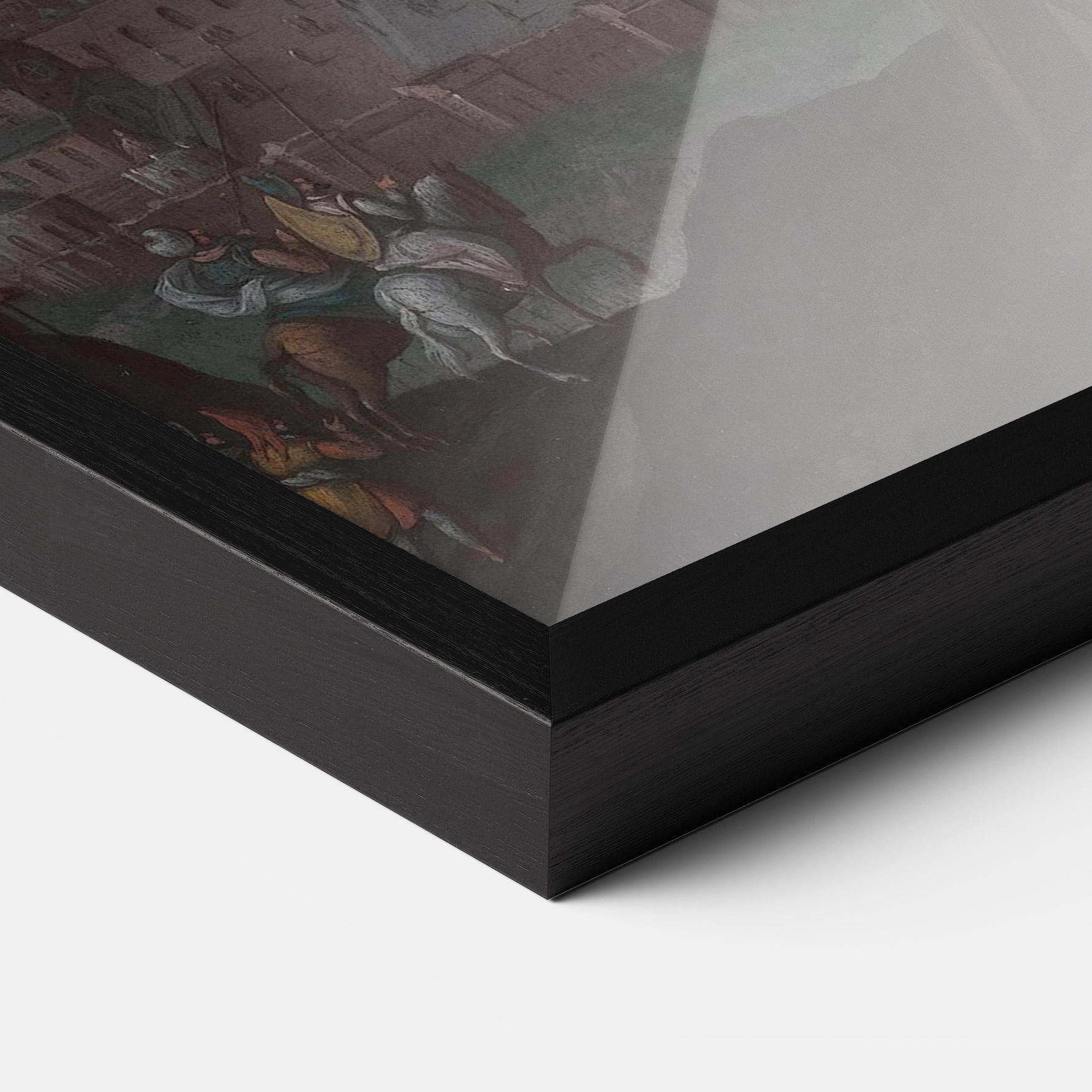 Poster Înrămat Dark Cloud Jesus mockup 3