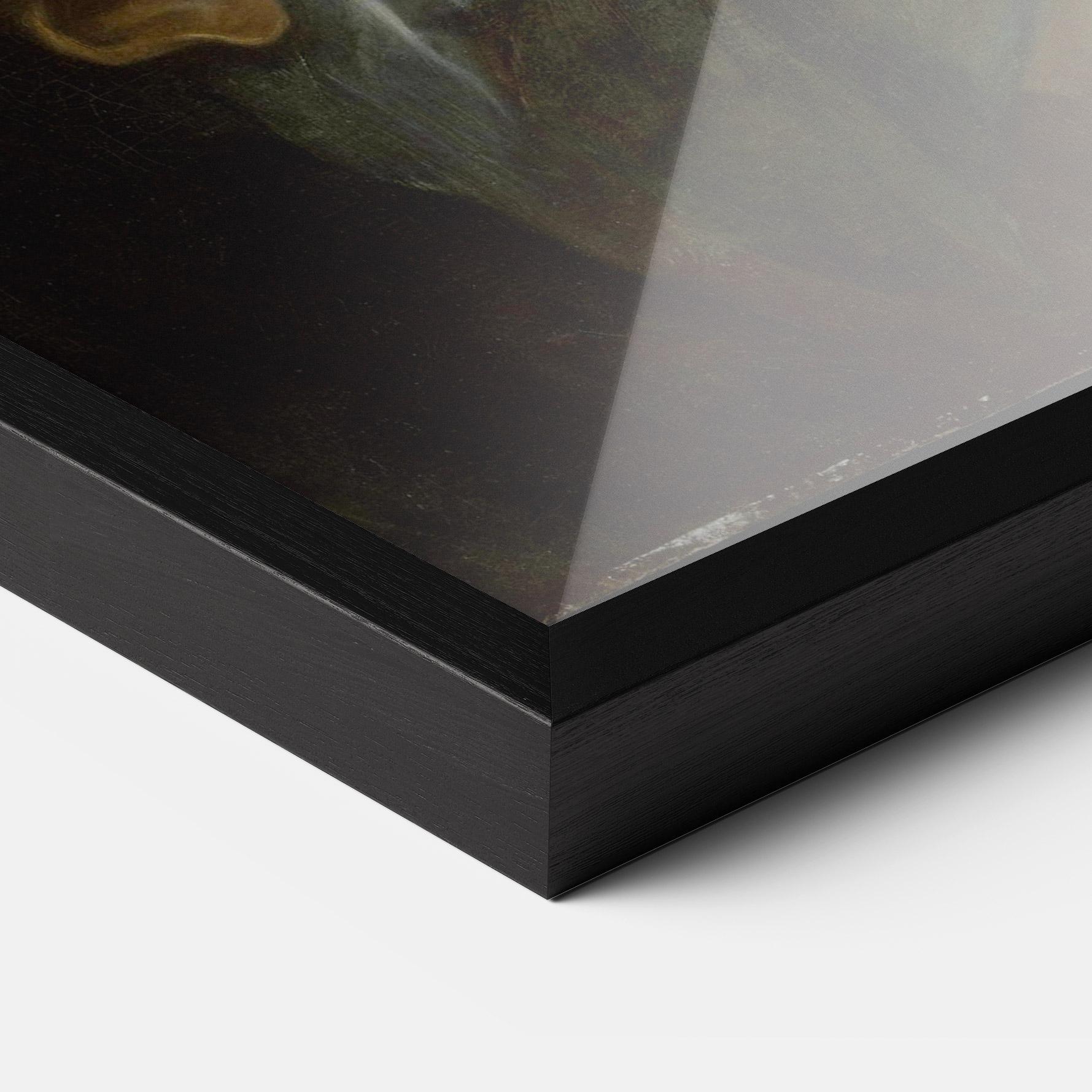 Poster Înrămat Looking At Baby mockup 3