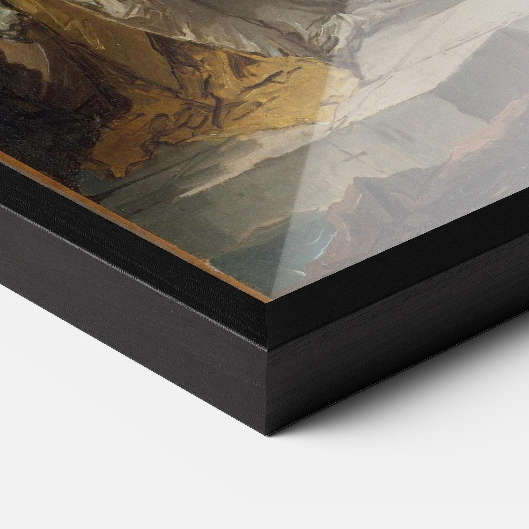 Poster Înrămat Sky Angel Art mockup 3