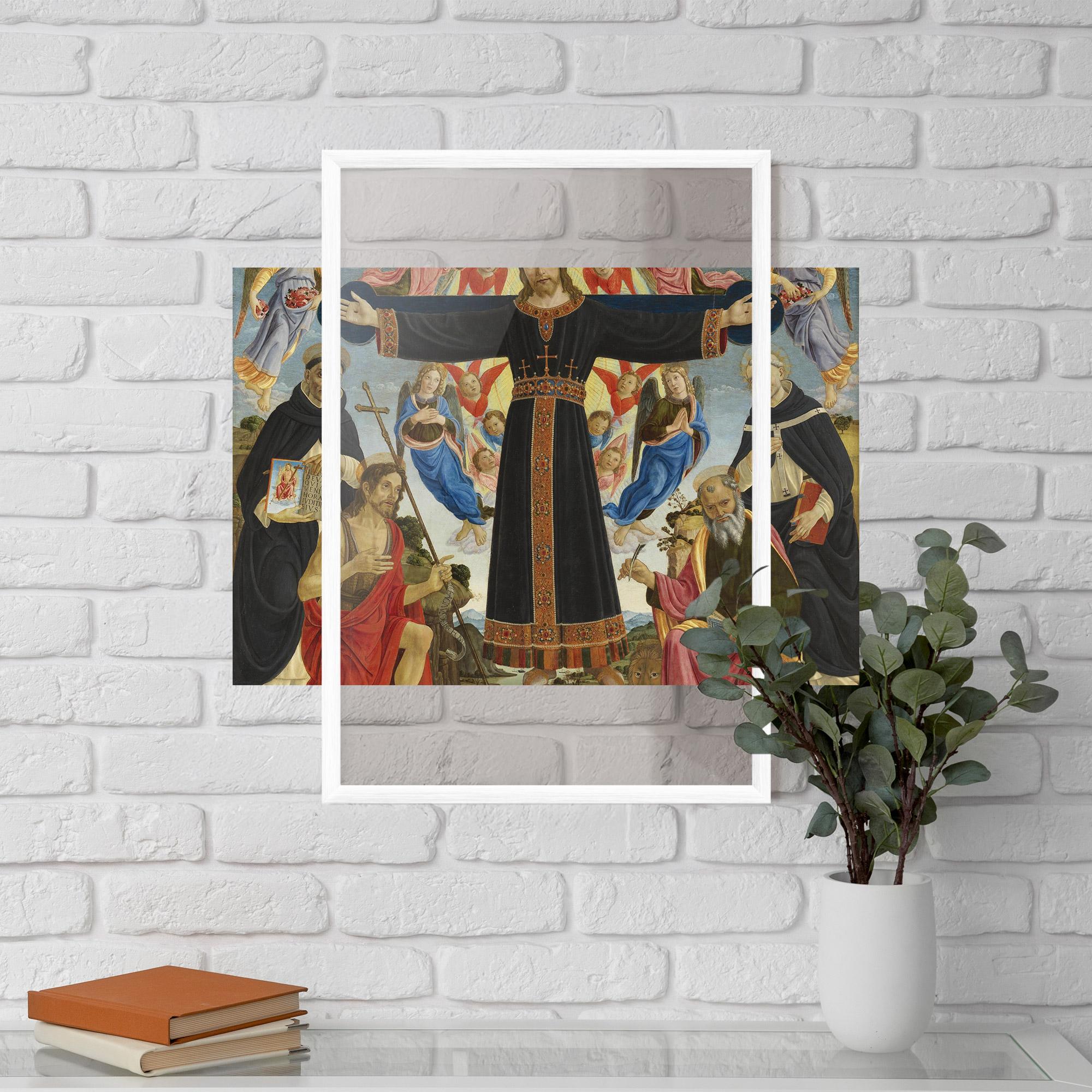 Poster Înrămat Open Divine Arms mockup 5