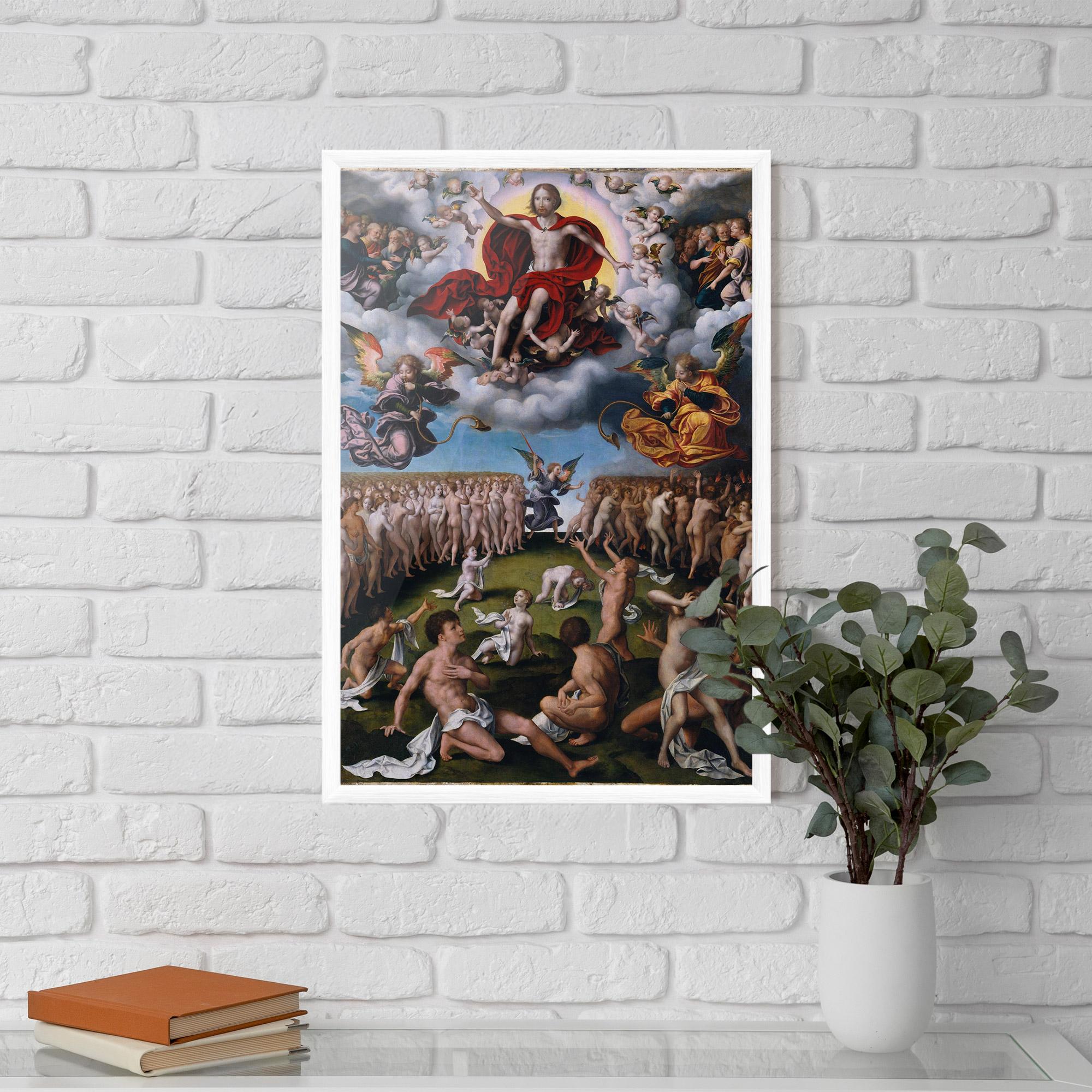 Poster Înrămat Powerful God mockup 5