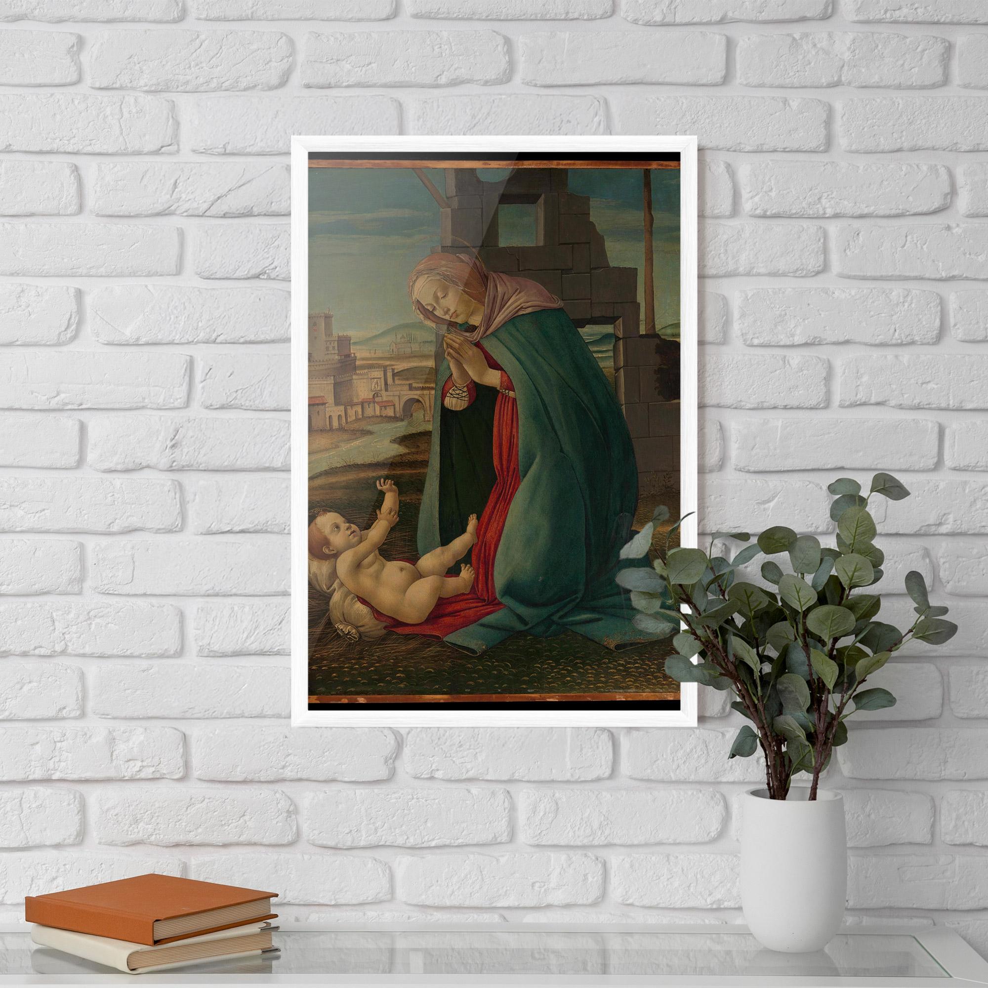 Poster Înrămat Praying For Baby mockup 5