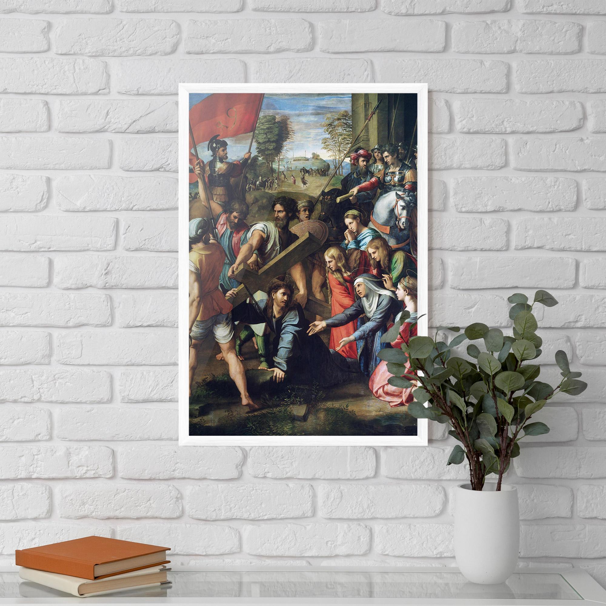 Poster Înrămat Taking The Cross mockup 5